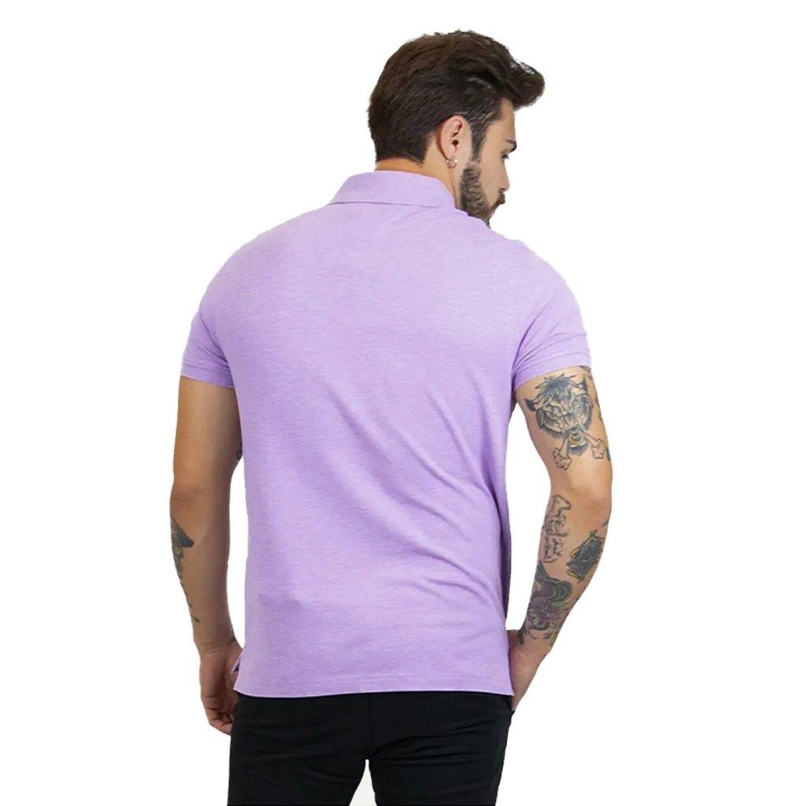 Vista 3 Camiseta Gola Polo Tommy Hilfiger Im 1985 Slim laranja Tommy Hilfiger laranja