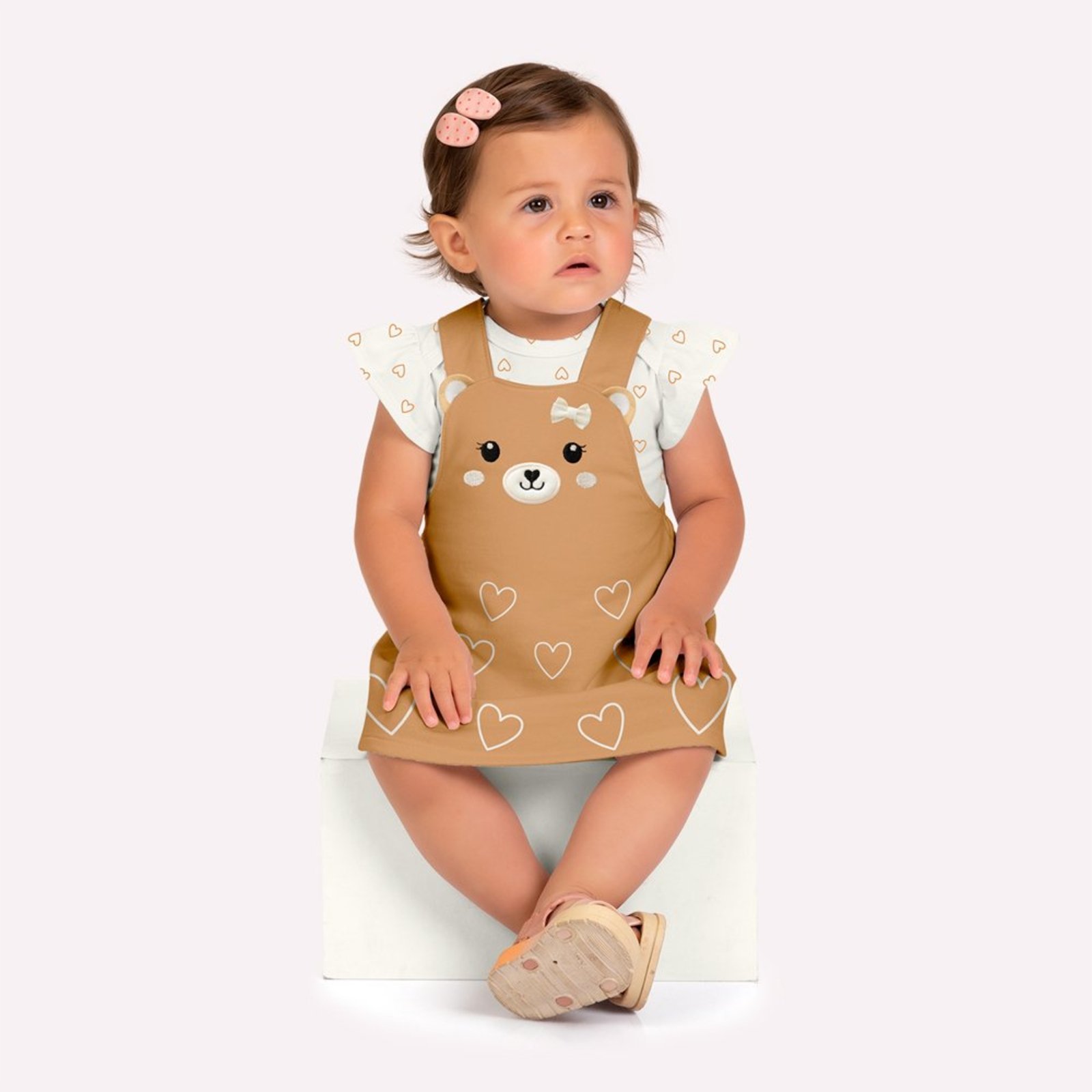 Infantil - Conjunto Menina Bordado Kyly