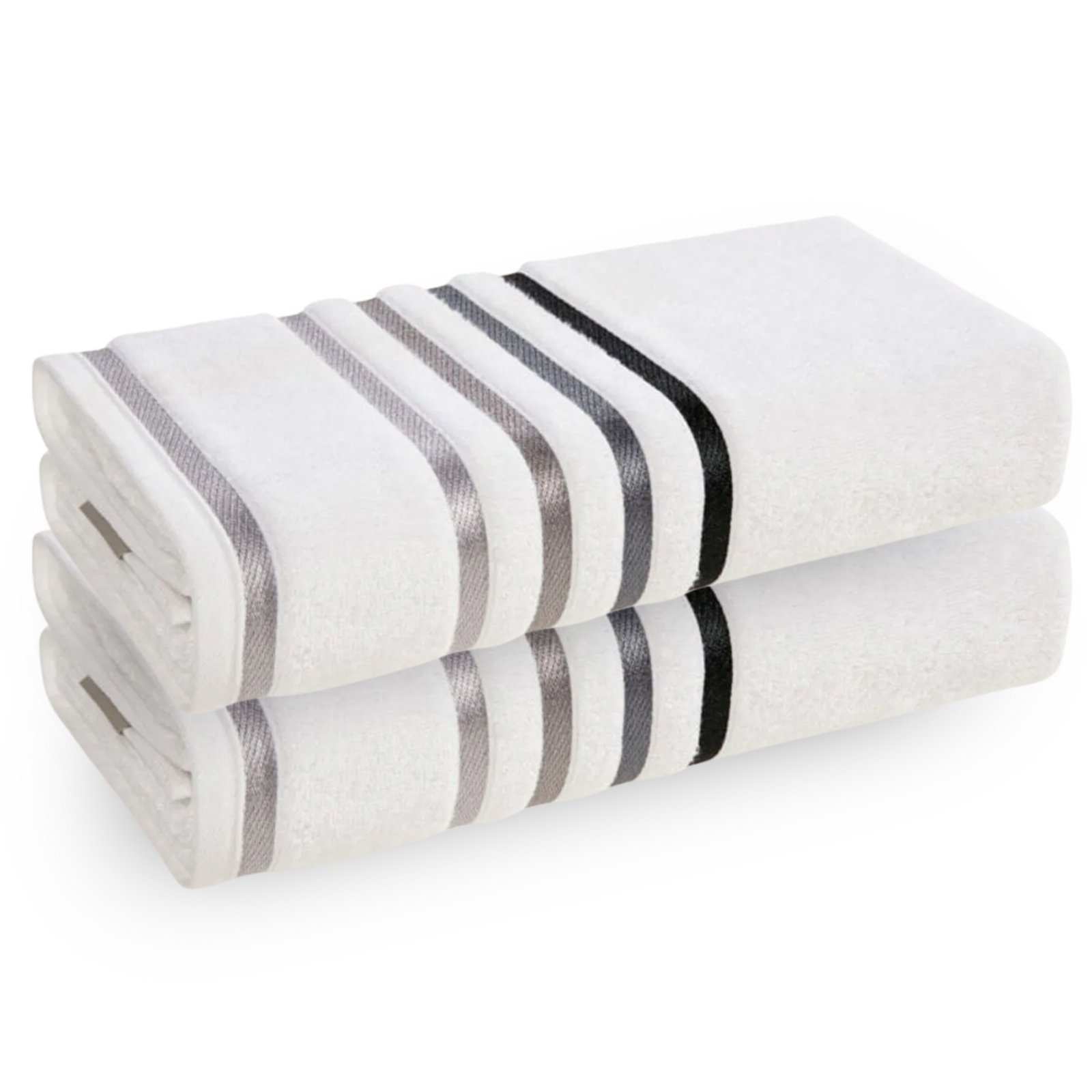 Kit 2 Toalha Banhao Karsten Fio Penteado 2 Peças Lumina Branco