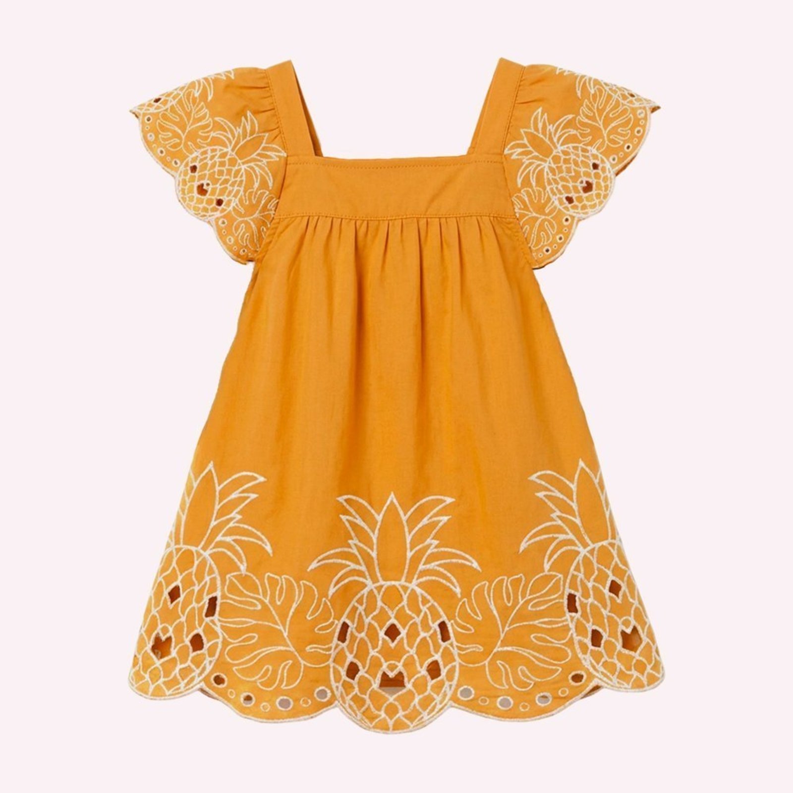 Infantil - Vestido Menina Abacaxi Nanai