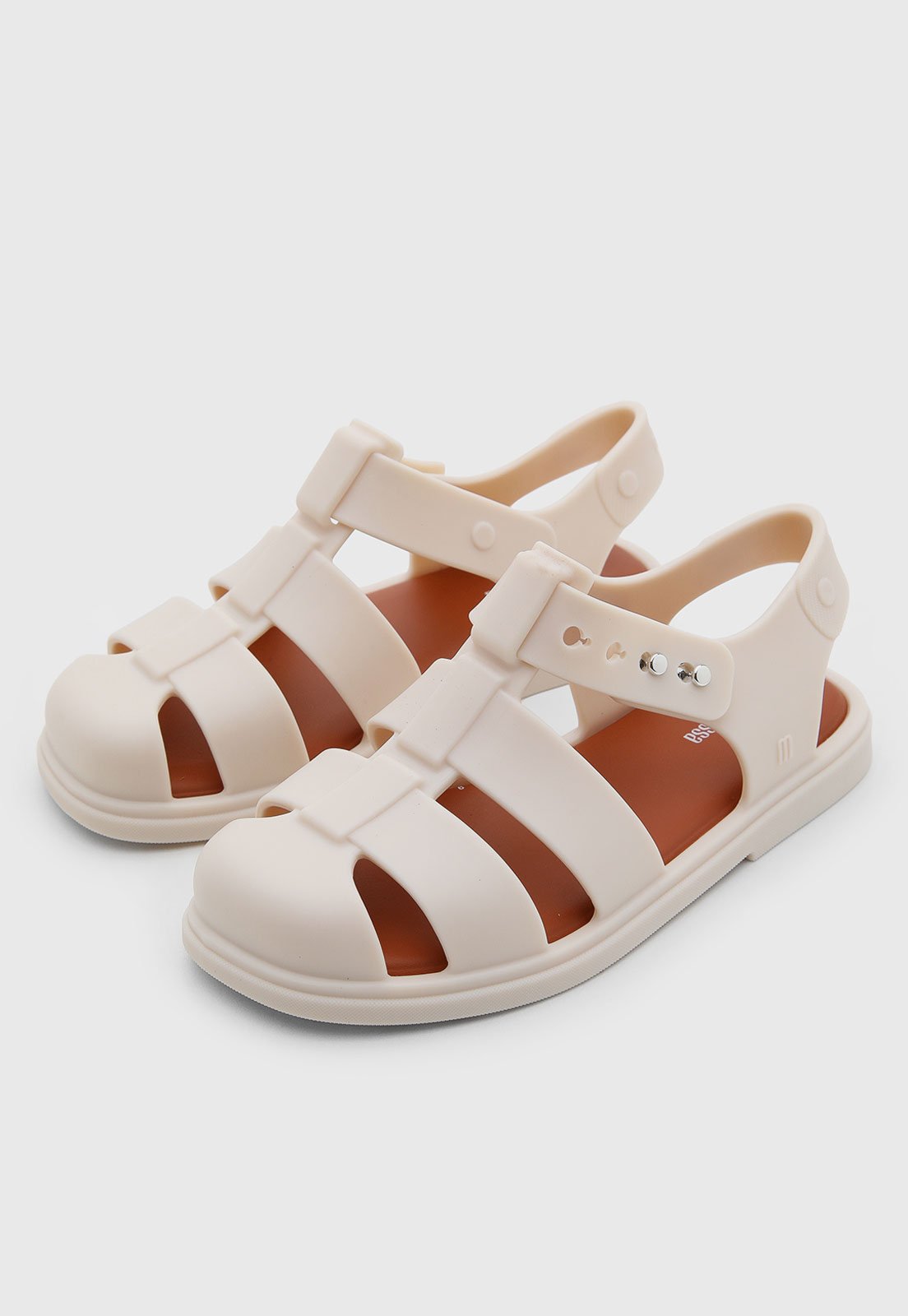 Infantil - Sandália Mini Melissa City Bege