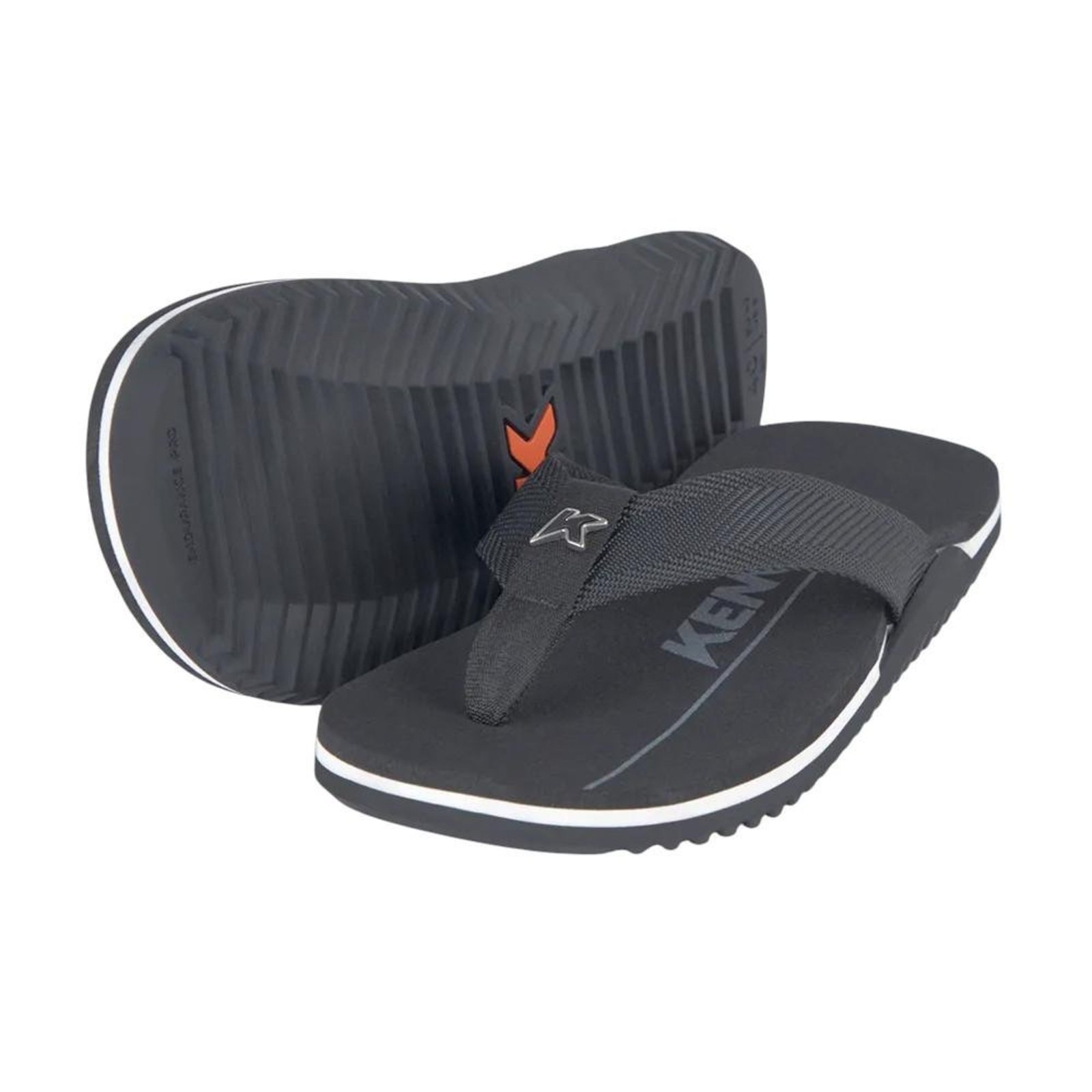 Chinelo Kenner Nk6 Pro Masculino Preto Preto