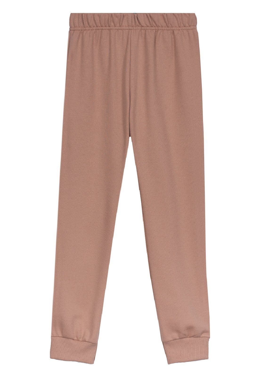 Infantil - Calça para Menina em Moletom Guloseima Marrom