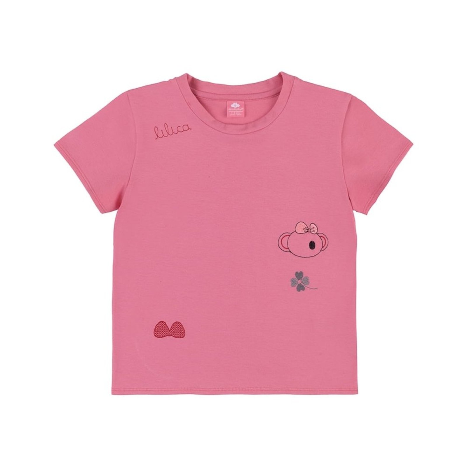 Infantil - Blusa Manga Curta Menina Lilica Ripilica