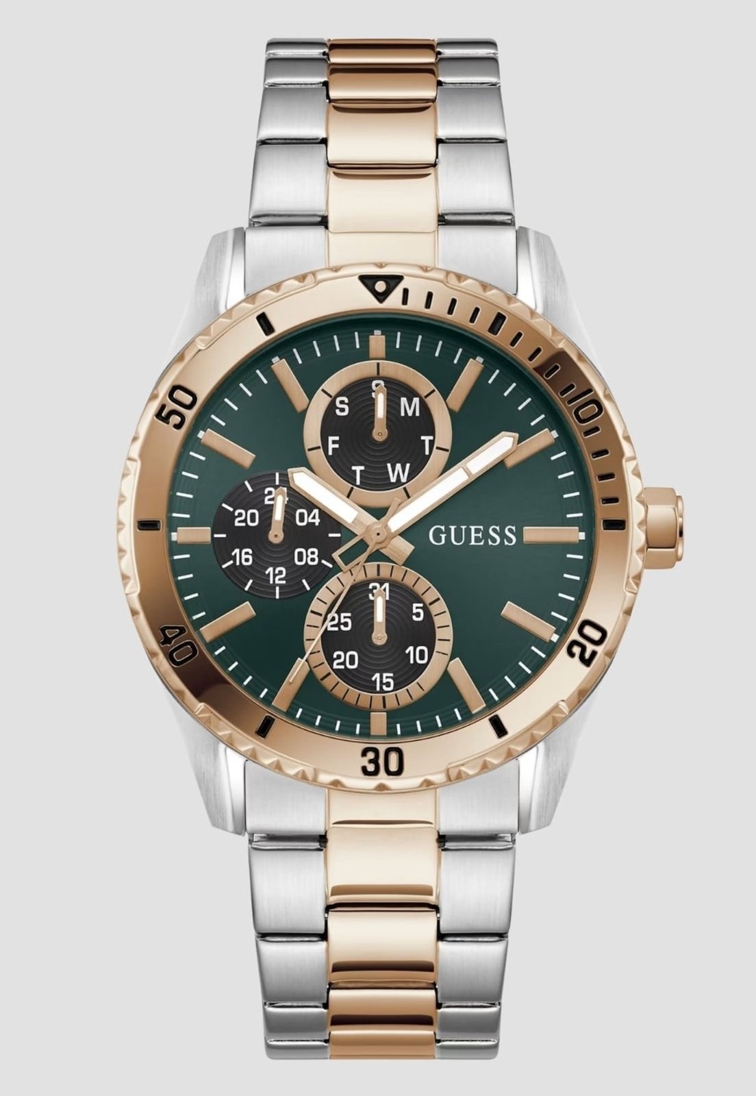 Relógio Guess Aço Sport Multifuncional Prata