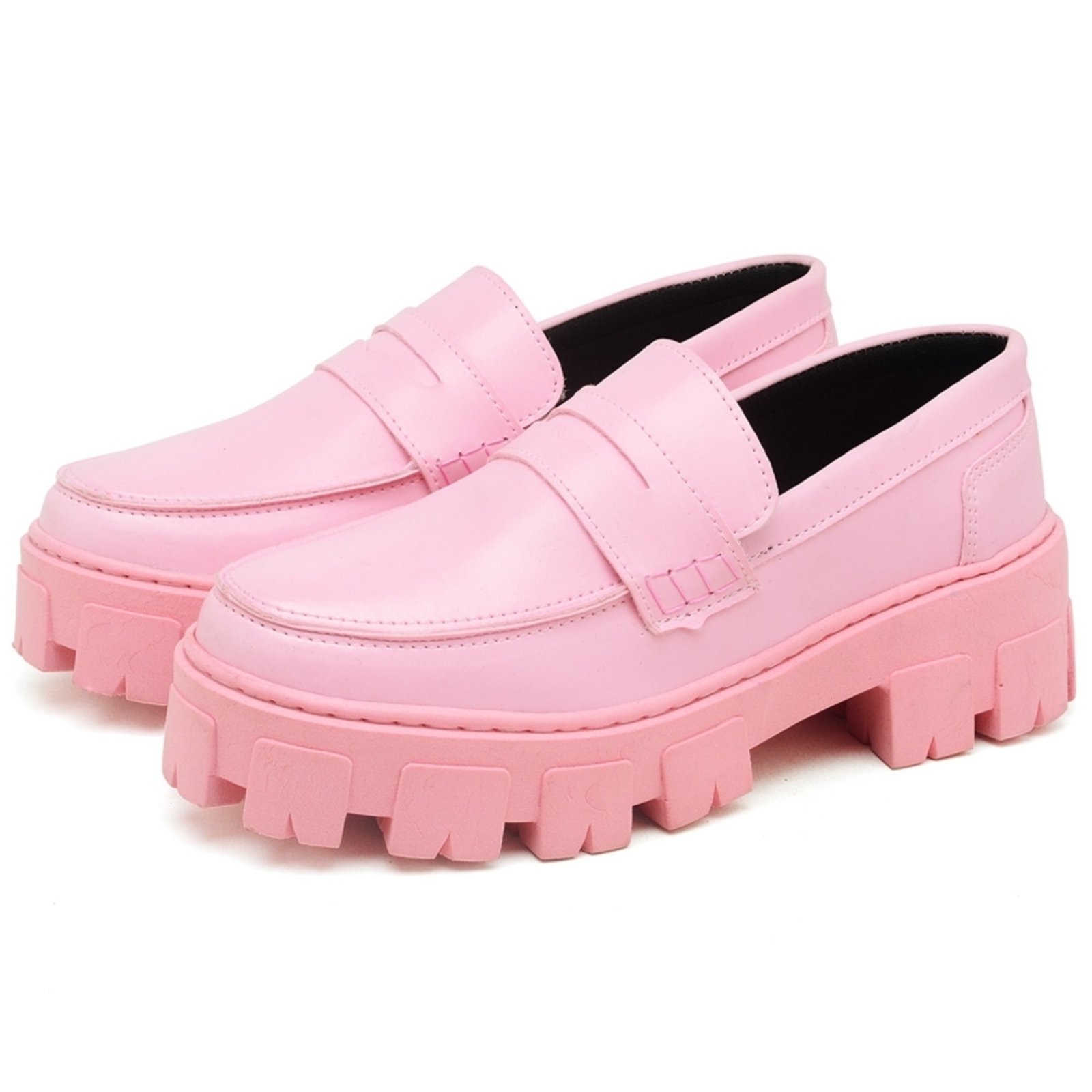 Sapato Mocassim Feminino DUBUY 1404FG Rosa