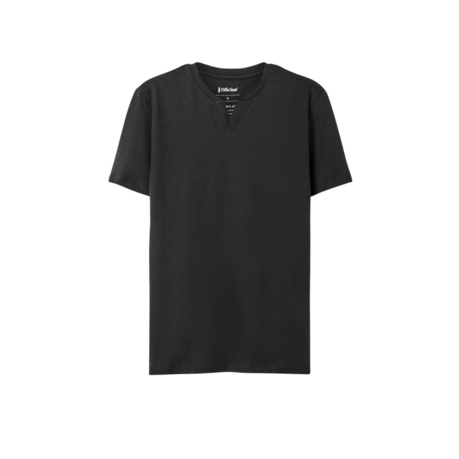 Vista 2 Camiseta Oficina Reserva Gola V branco Oficina Reserva branco