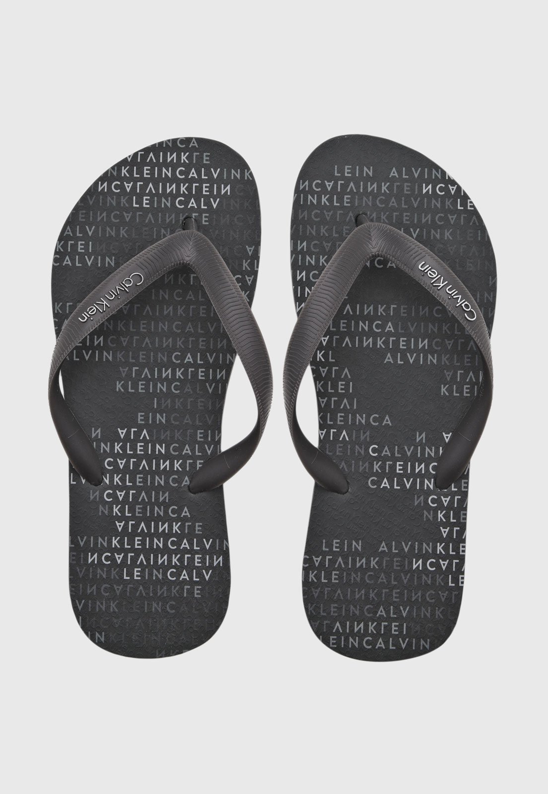 Chinelo Calvin Klein Tiras Finas Preto