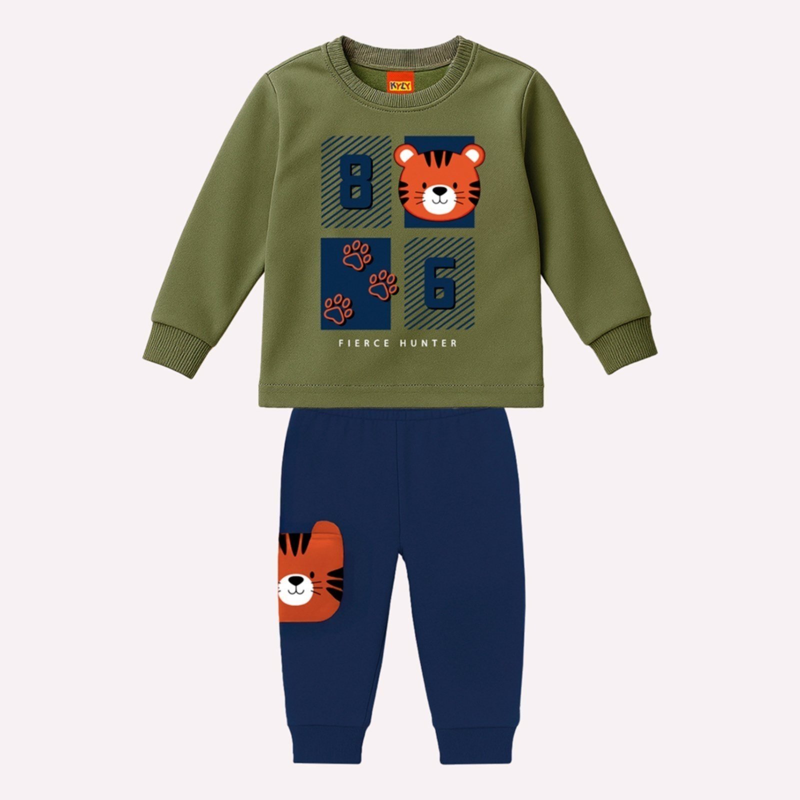 Infantil - Conjunto Menino Tigre Kyly