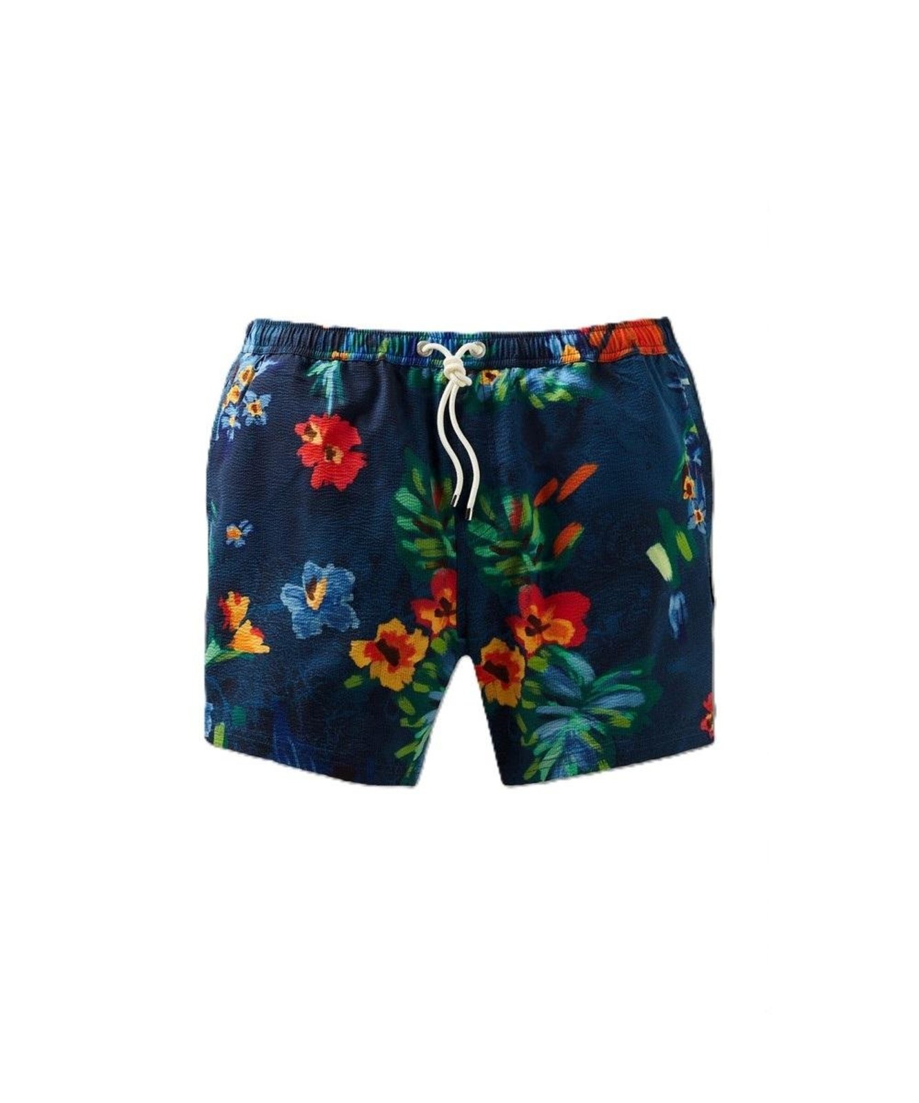 Short Praia Hamptons Floral Tropical Mar Reserva