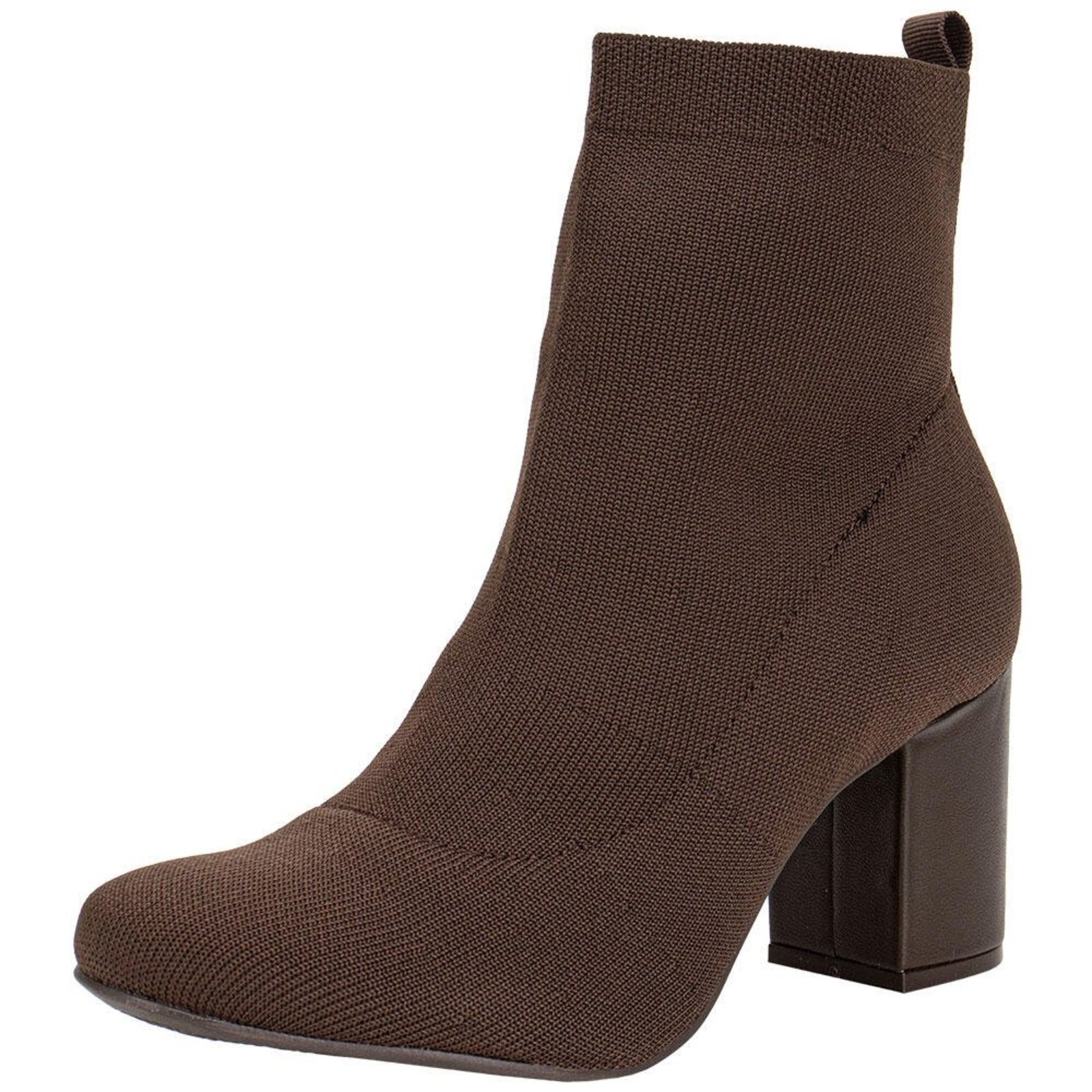 Bota Feminina Cano Baixo Via Marte 024022 5832422 Café