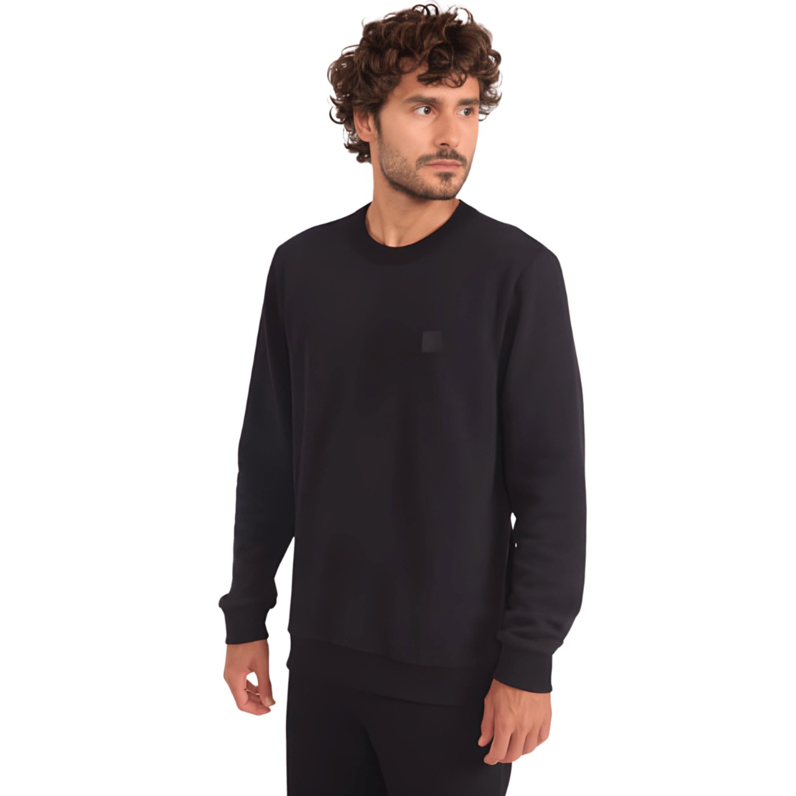 Blusão Moletom Masculino Logo Quadrado Colcci