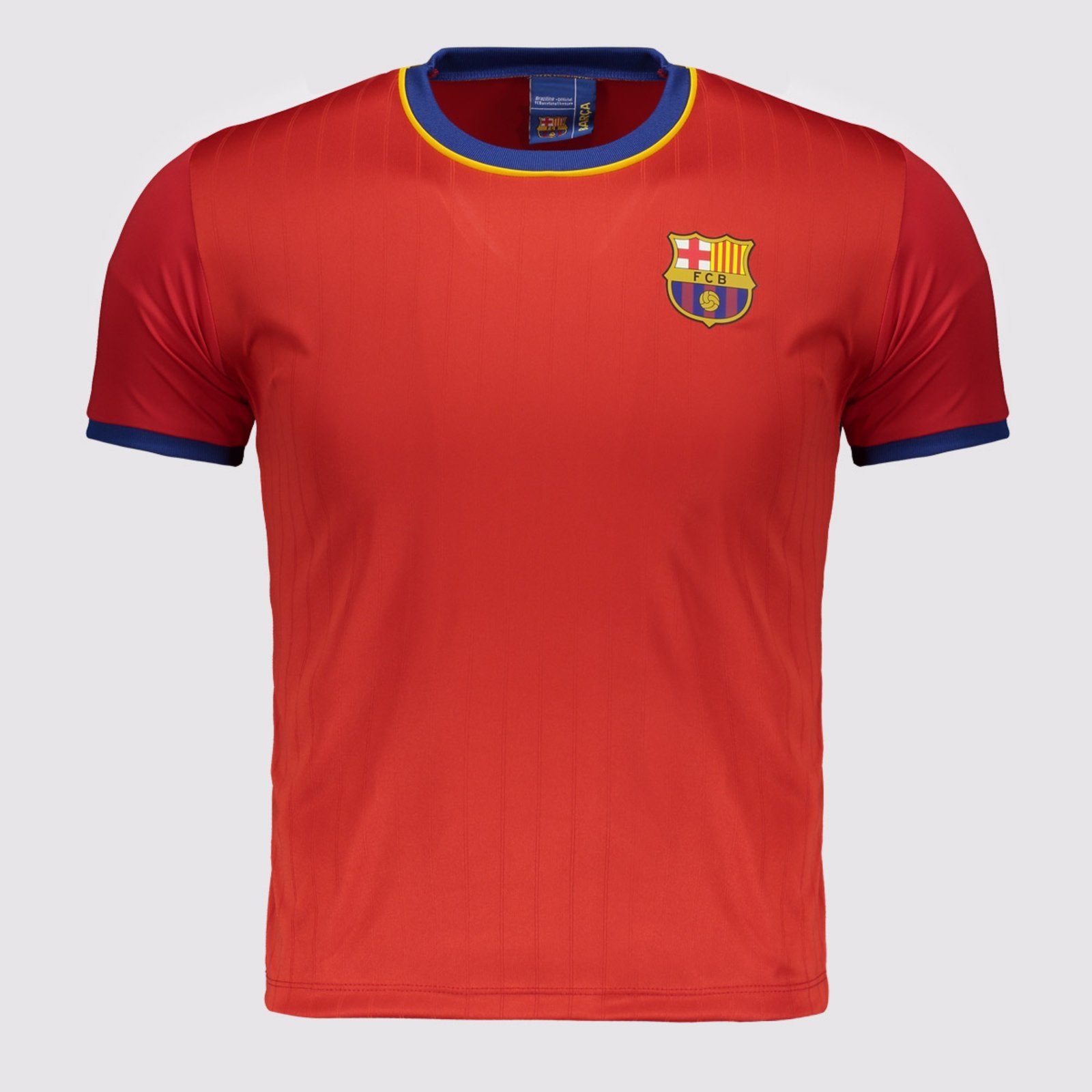 Vista 2 Camisa Barcelona Trophy Vermelha braziline vermelho braziline vermelho
