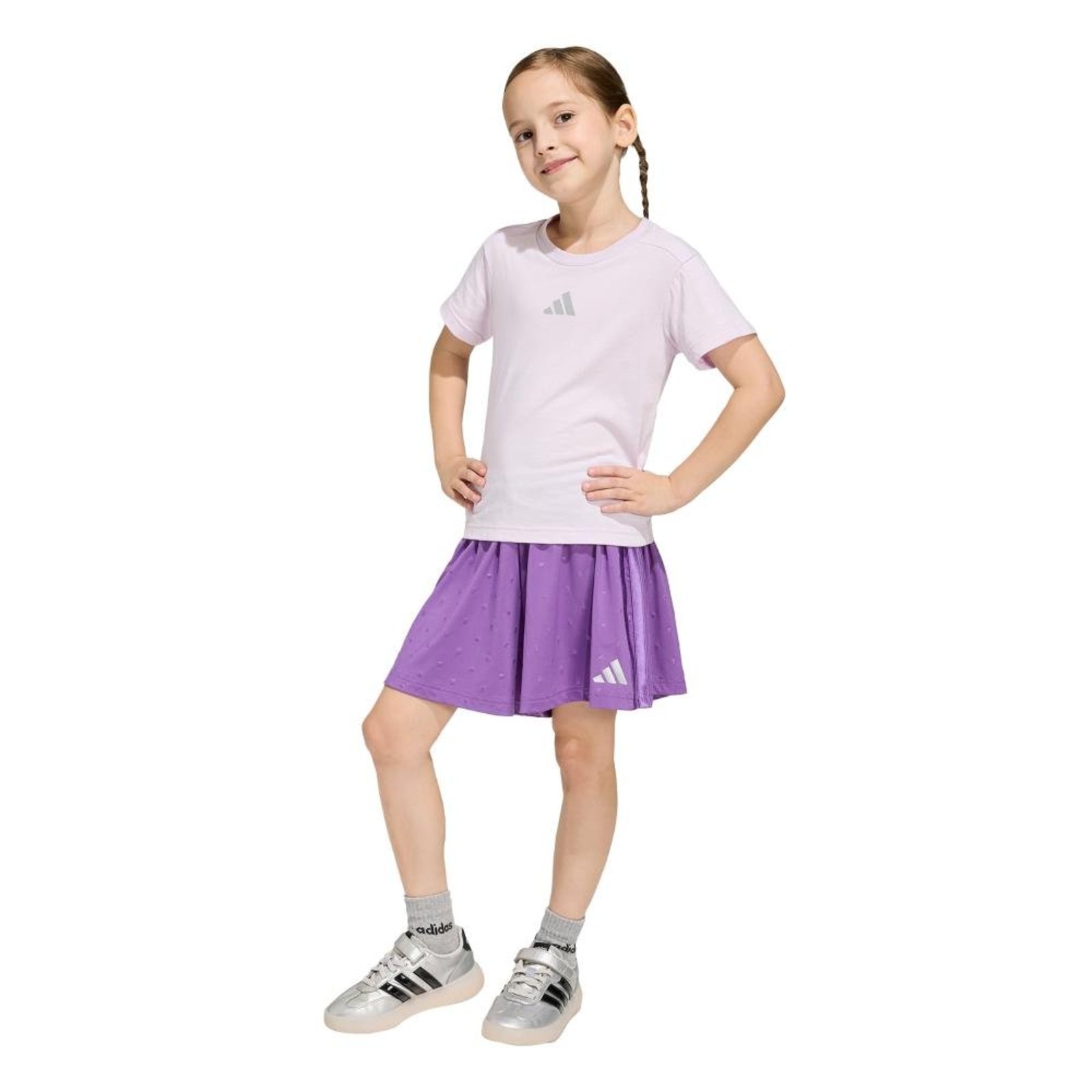 Infantil - Conjunto SHORTS Seasonals Glam adidas Sportswear Roxo