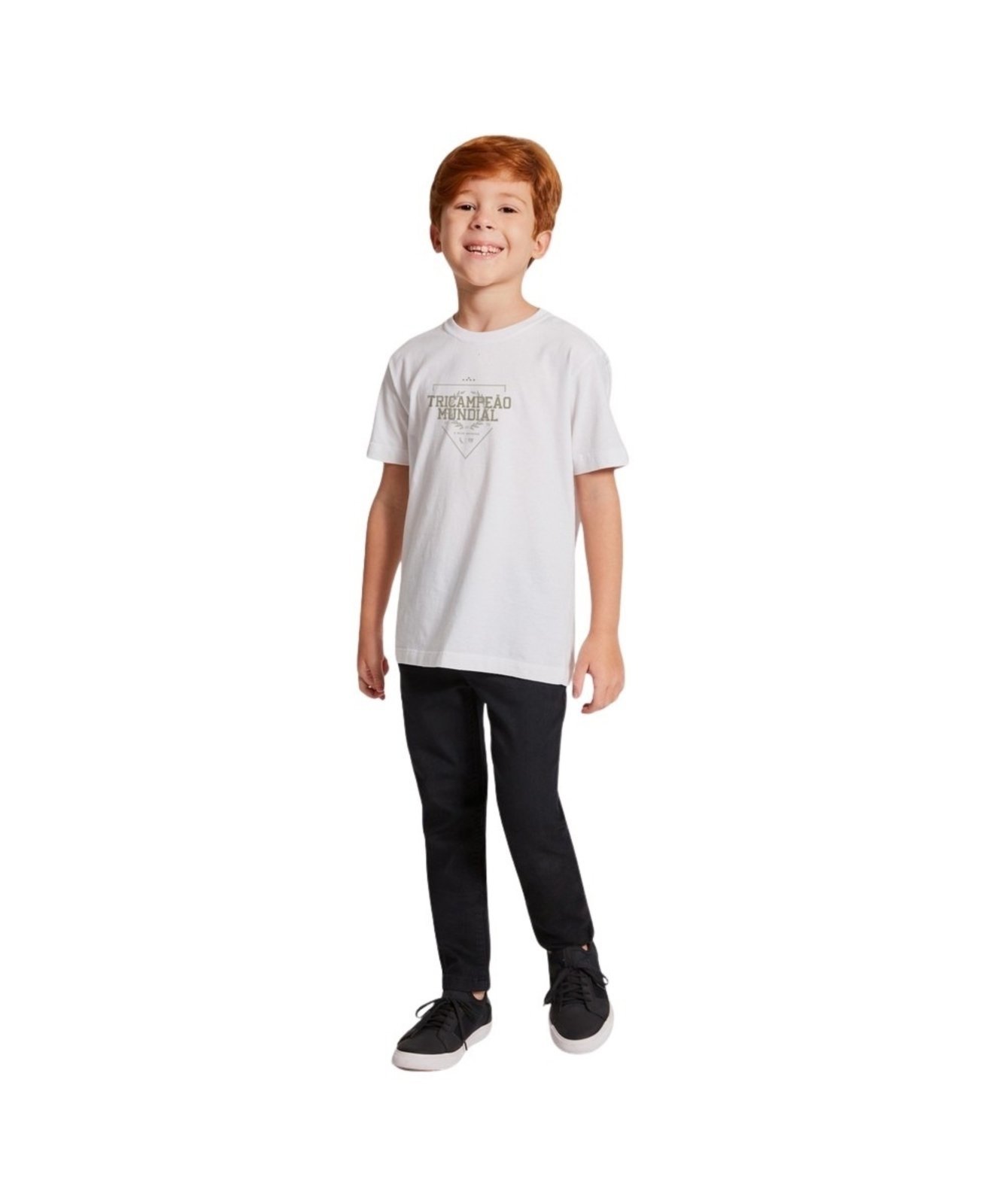Infantil - Camiseta Tricampeão Mundial São Paulo Reserva Mini