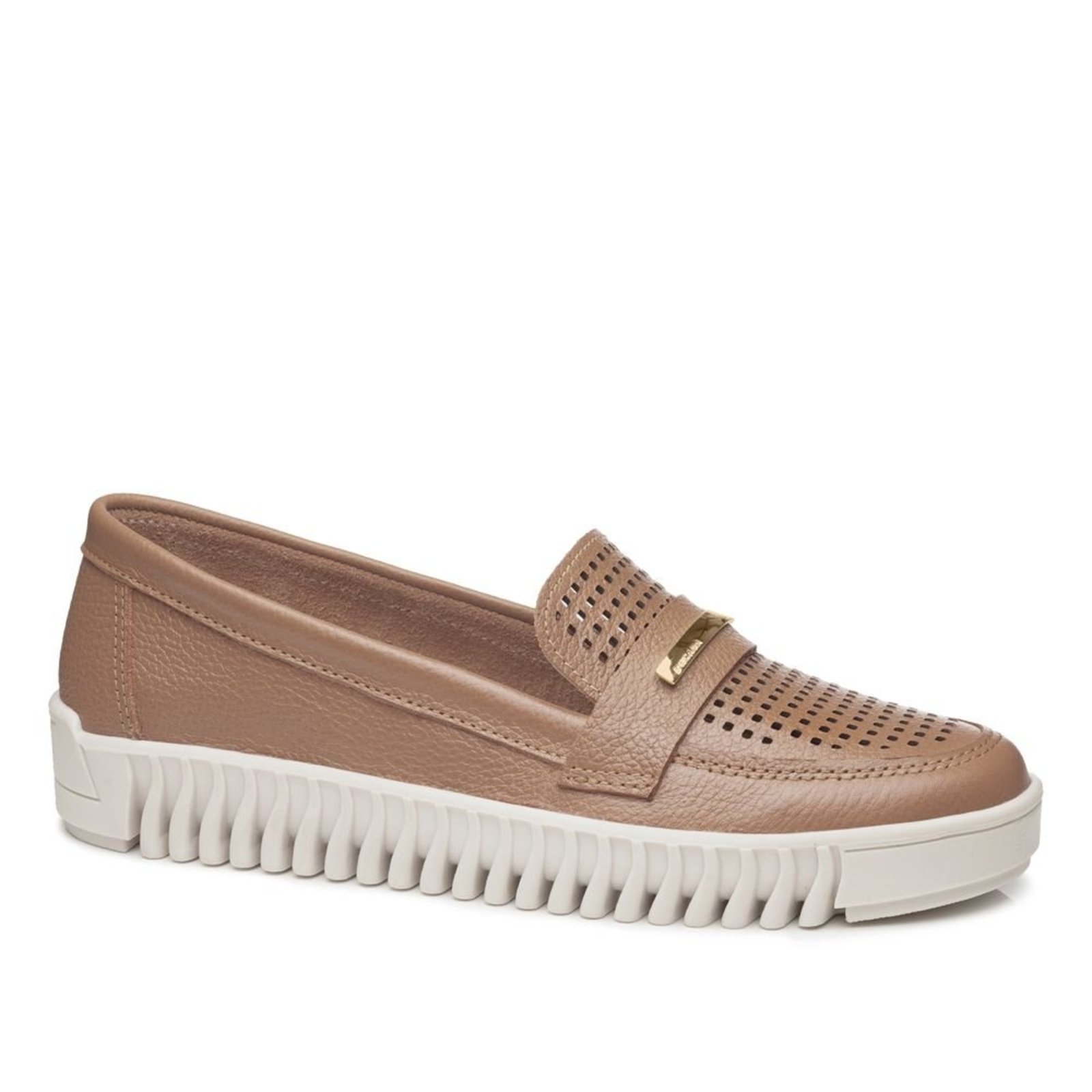 Tênis Pegada Feminino em Couro Caramelo 210516-06 Tênis Pegada Feminino em Couro Caramelo 210516-06 39