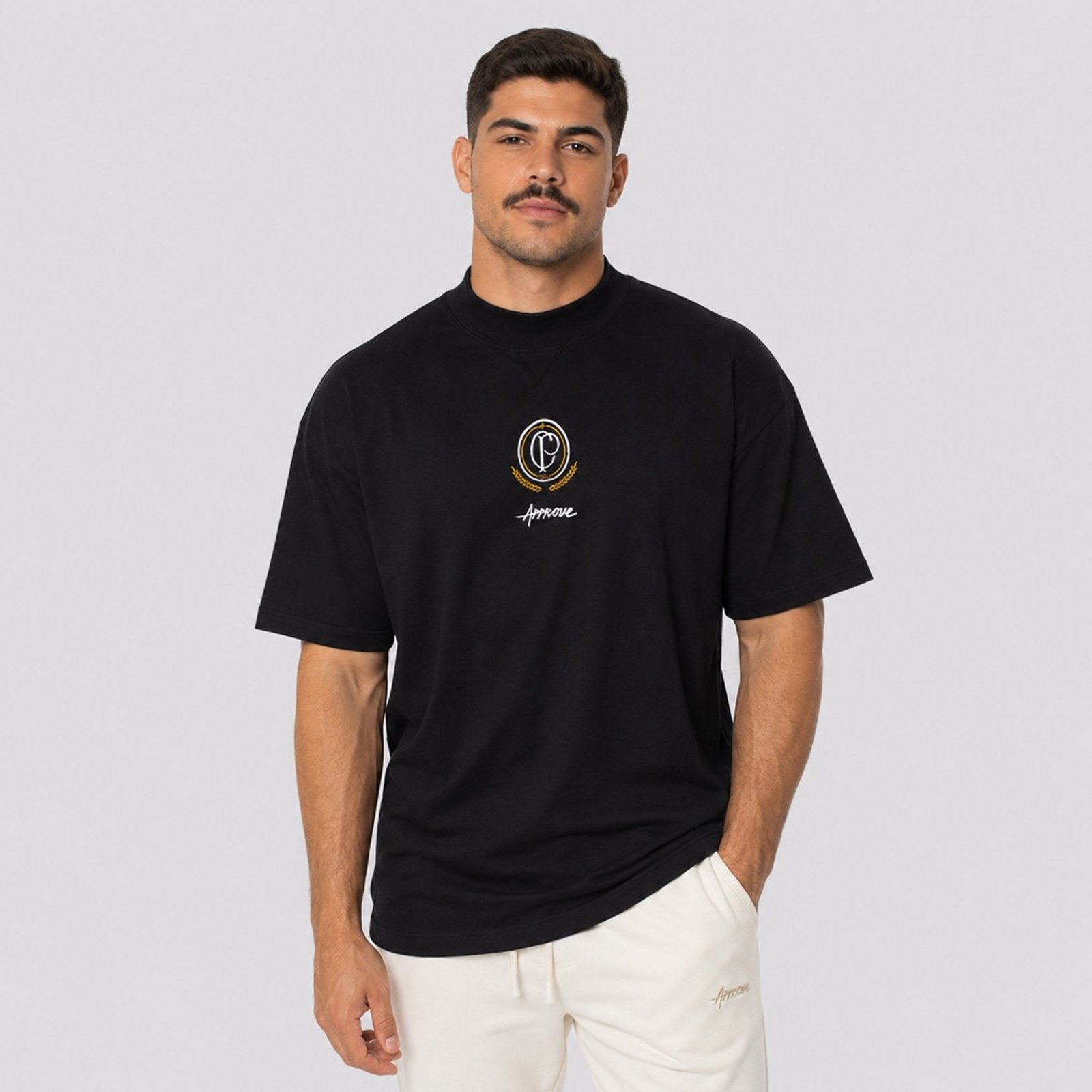 Camiseta Approve Huge Corinthians 1910 Preta