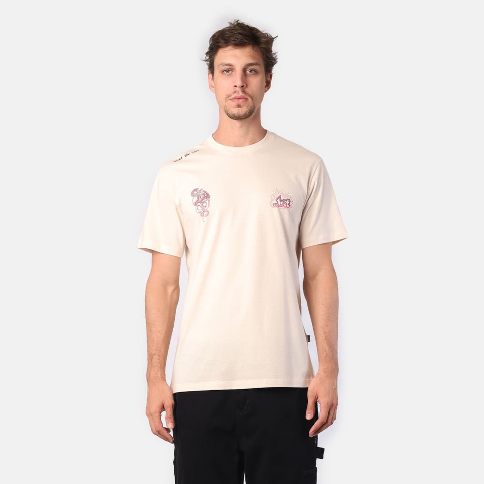 T-Shirt Lost Quiet BEGE