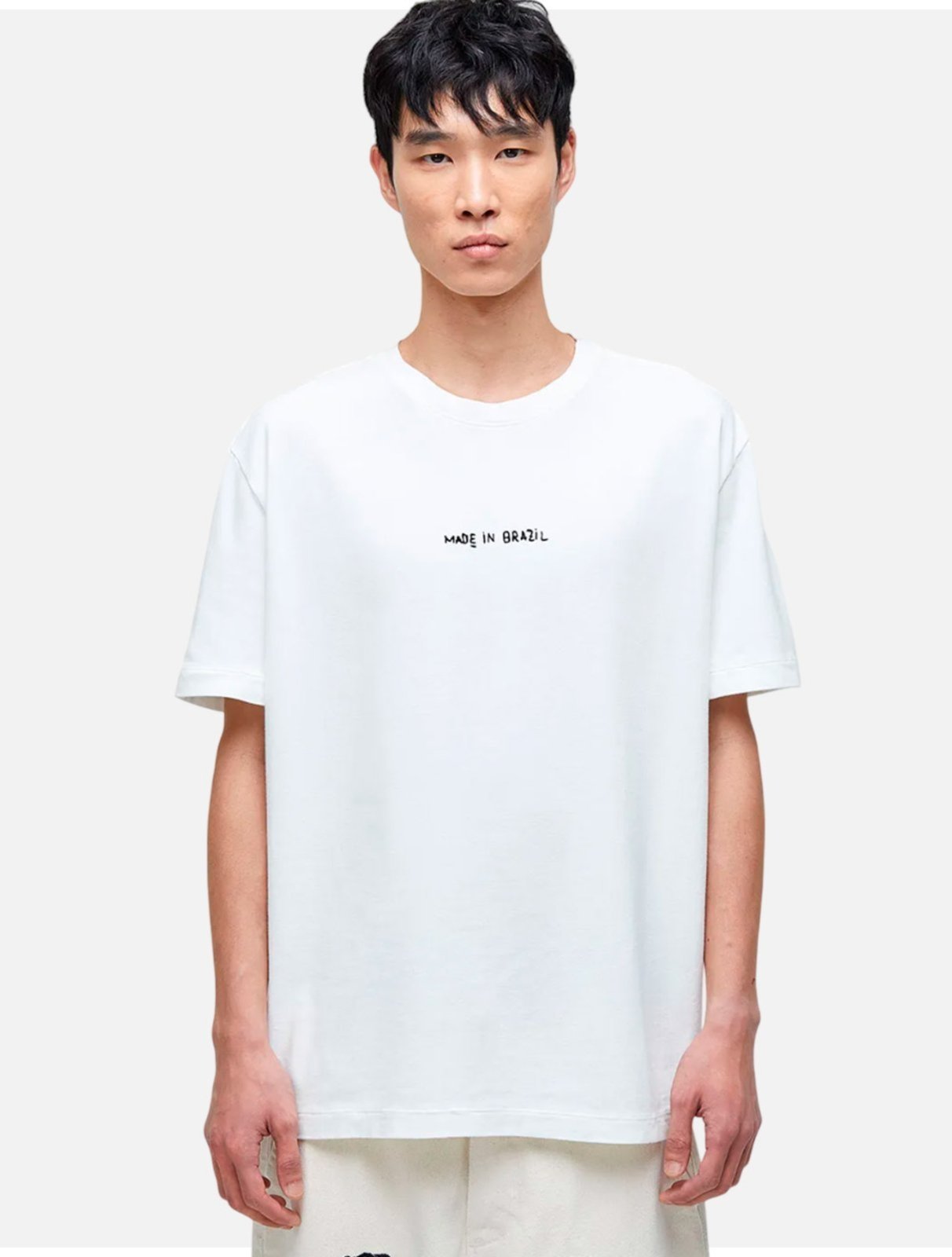 Camiseta Osklen Oversized Off White