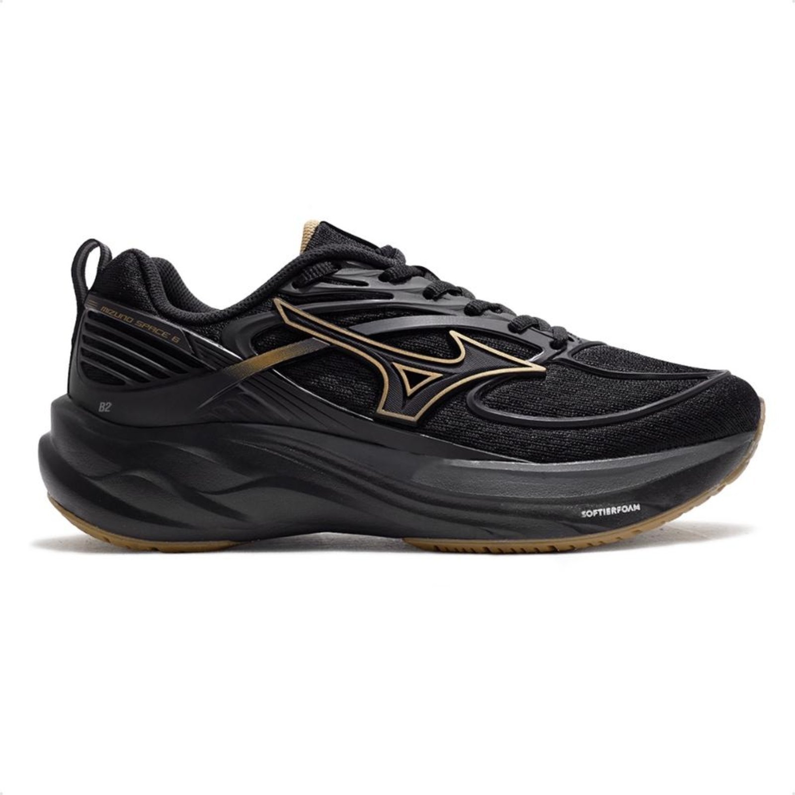 Tênis Mizuno Space 6 Unissex Preto