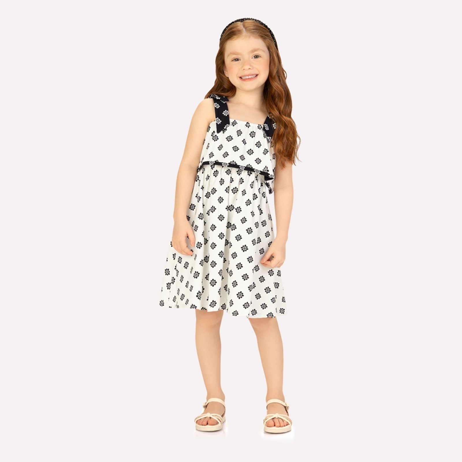 Infantil – Vestido Menina Estampa Milon