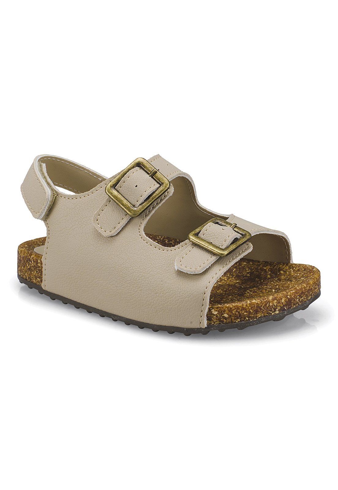 Infantil - Sandália Masculina Pequito Papete Menino Anatômica Marfim 9728