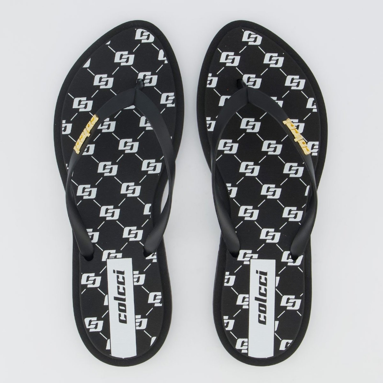 Chinelo Colcci Ibirapuera Feminino Preto