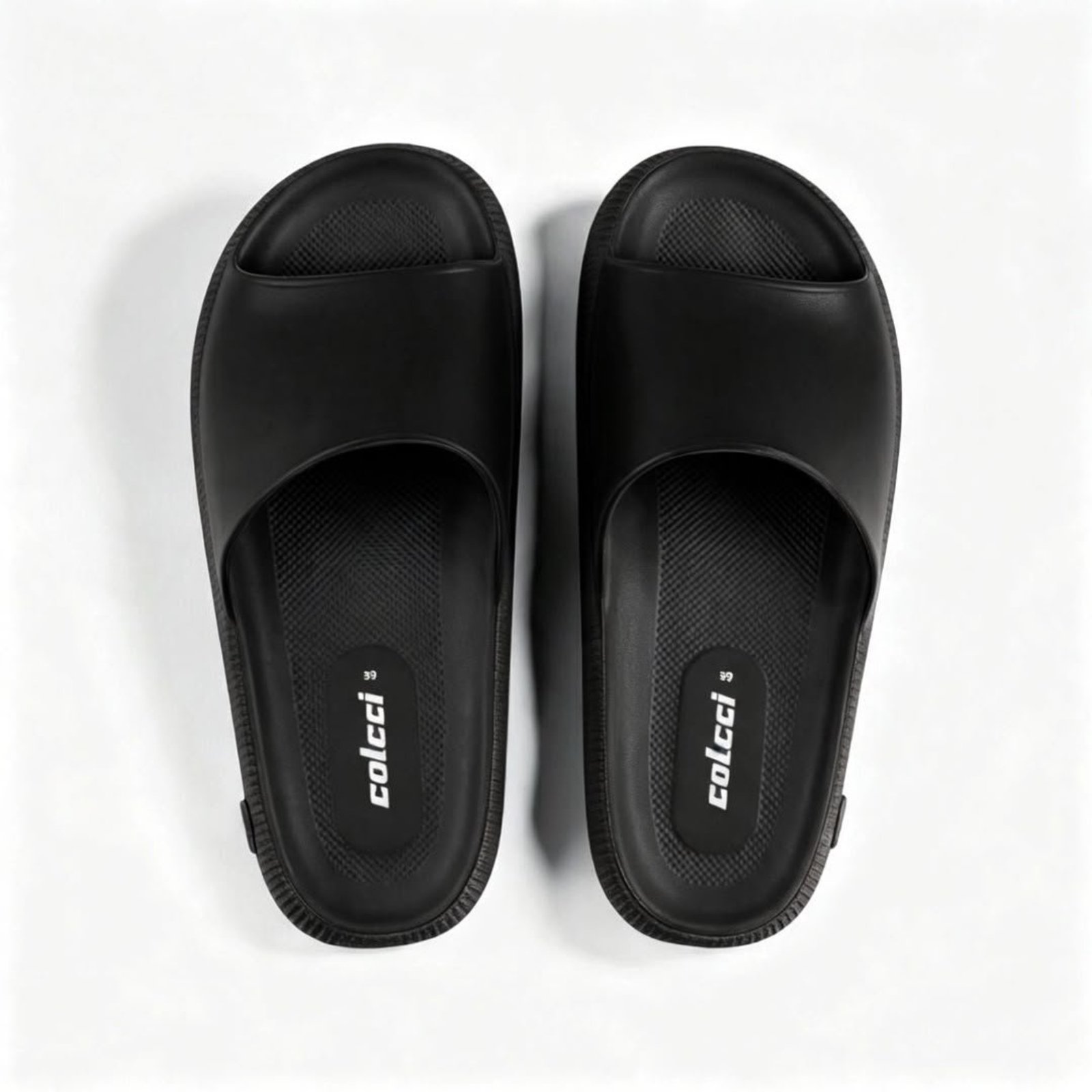 Slide Nuvem Unissex Colcci Preto