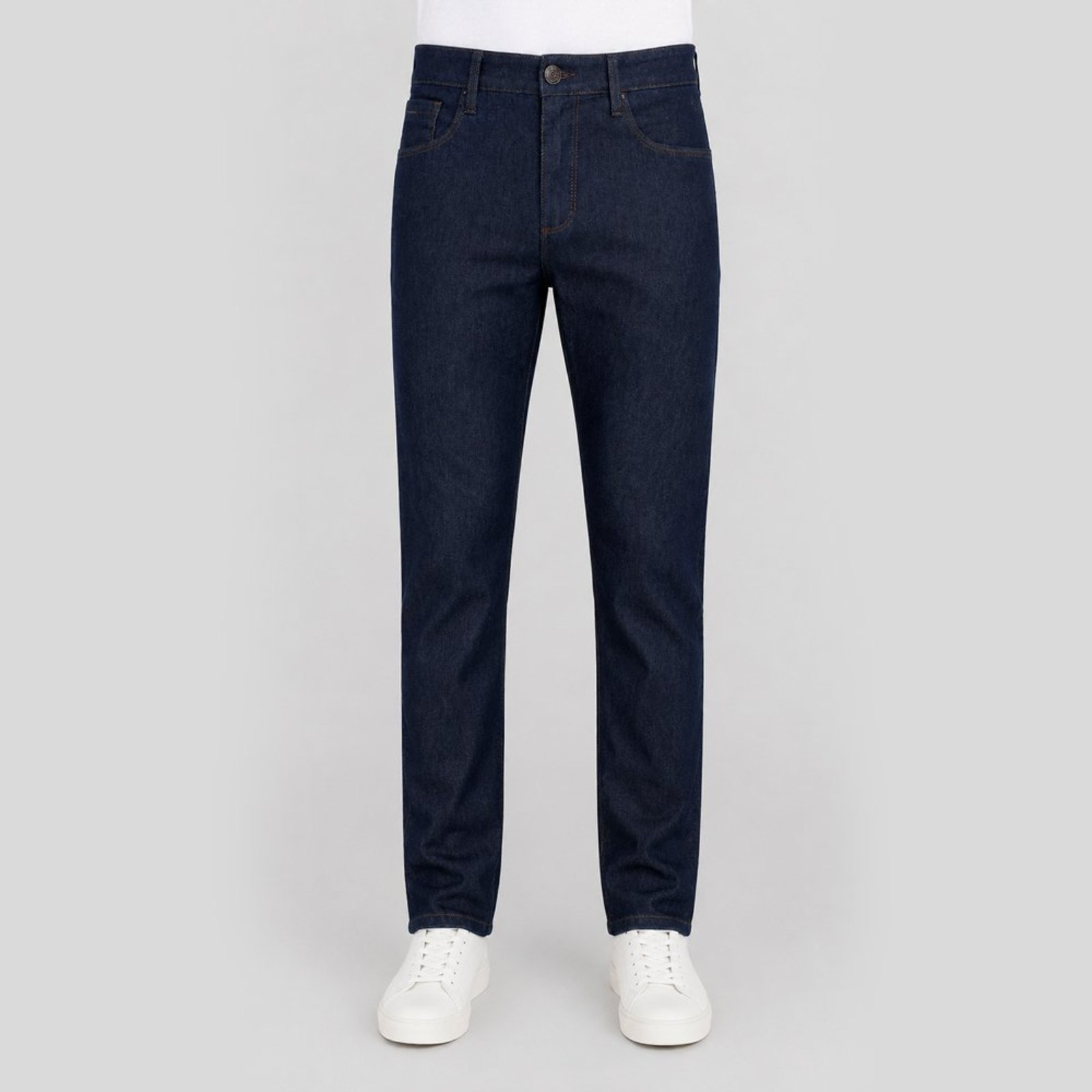 Calça Jeans Dudalina Right Classica Pr27 Azul Masculino
