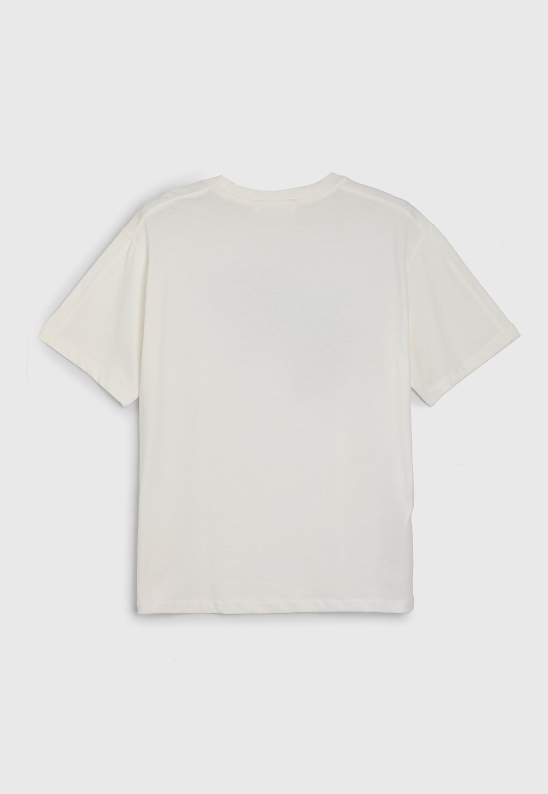 Vista 3 Infantil - Camiseta MANGO Color Block Off-White Mango Kids off-white white Mango Kids off-white white