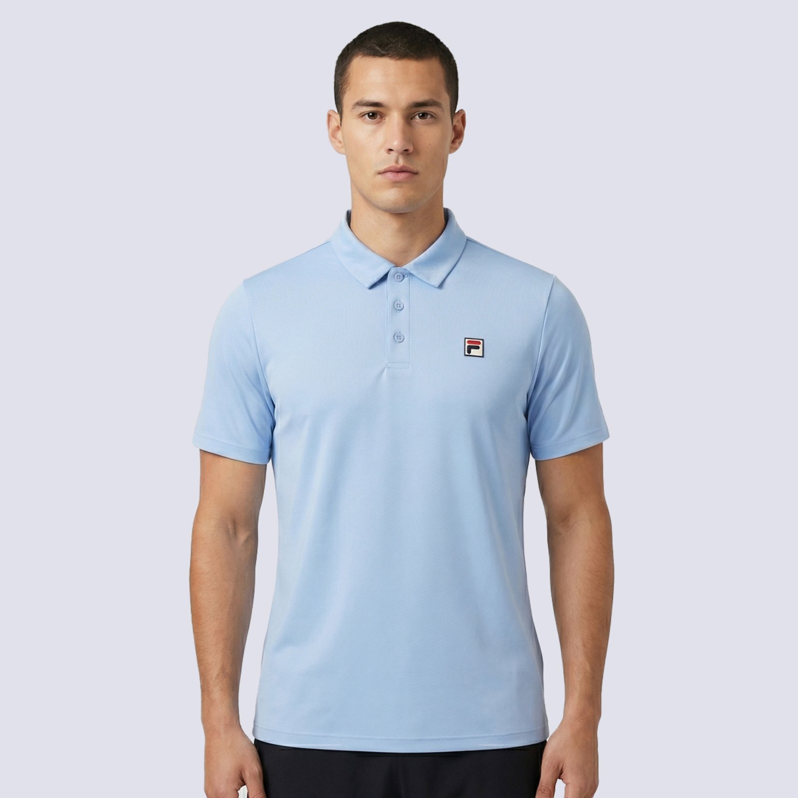 Polo Fila Player F-Box II Azul Hortensia