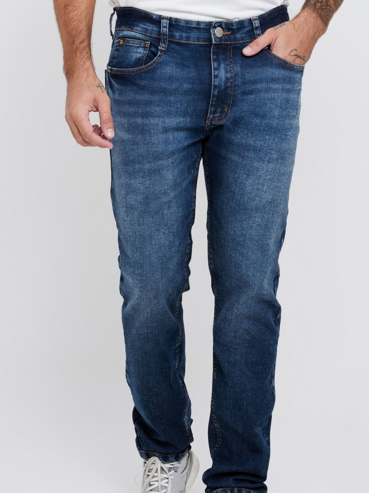 Calça Masculina Slim Antonio Escura