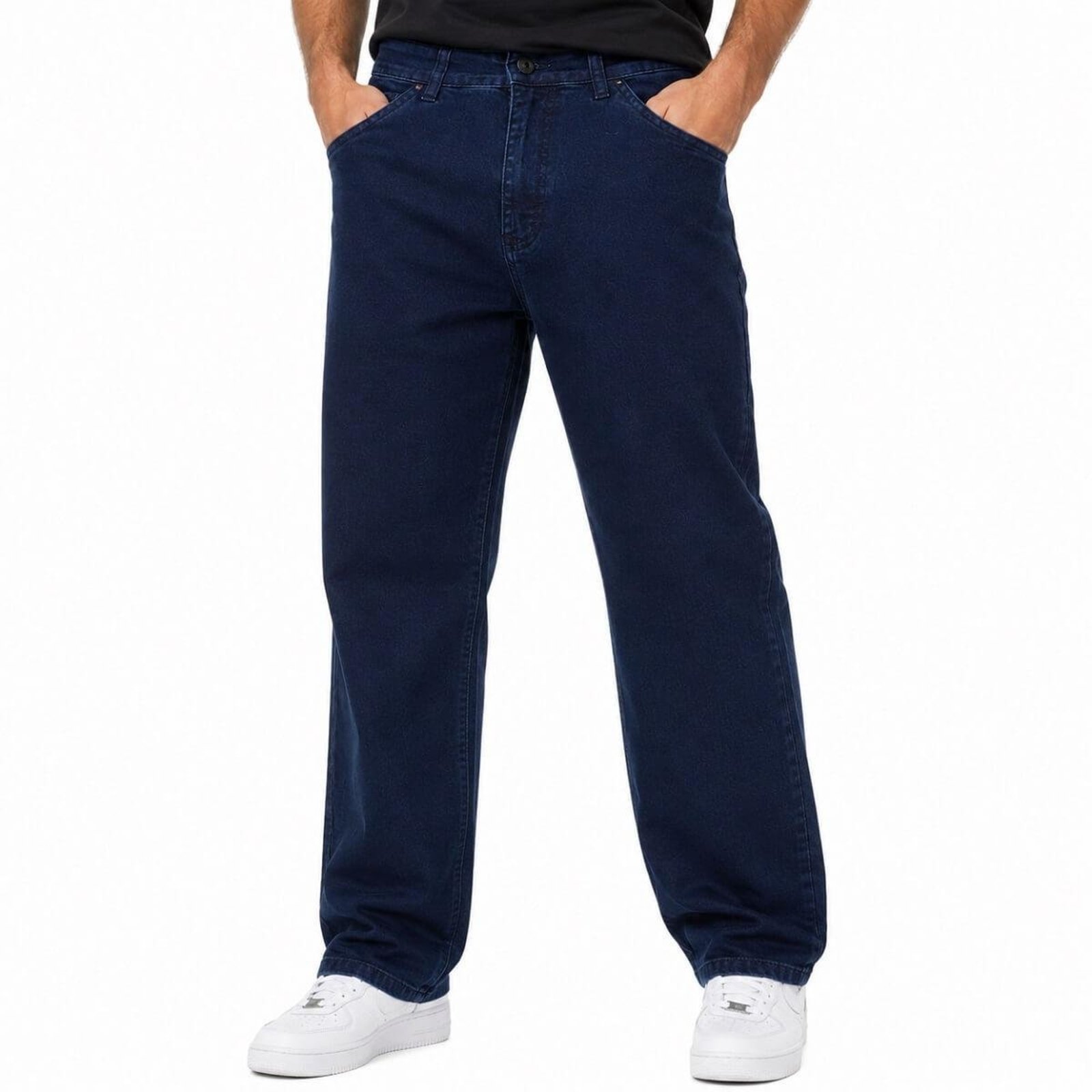Calça Masculina Casual Reta Slim Max Denim 12136 Jeans