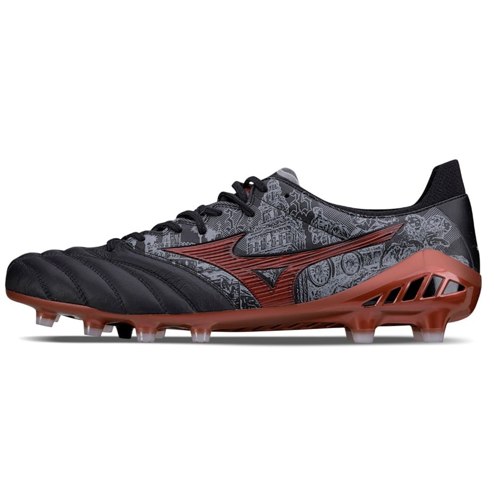 Chuteira de Campo Masculina Mizuno Neo III SR4 Japan