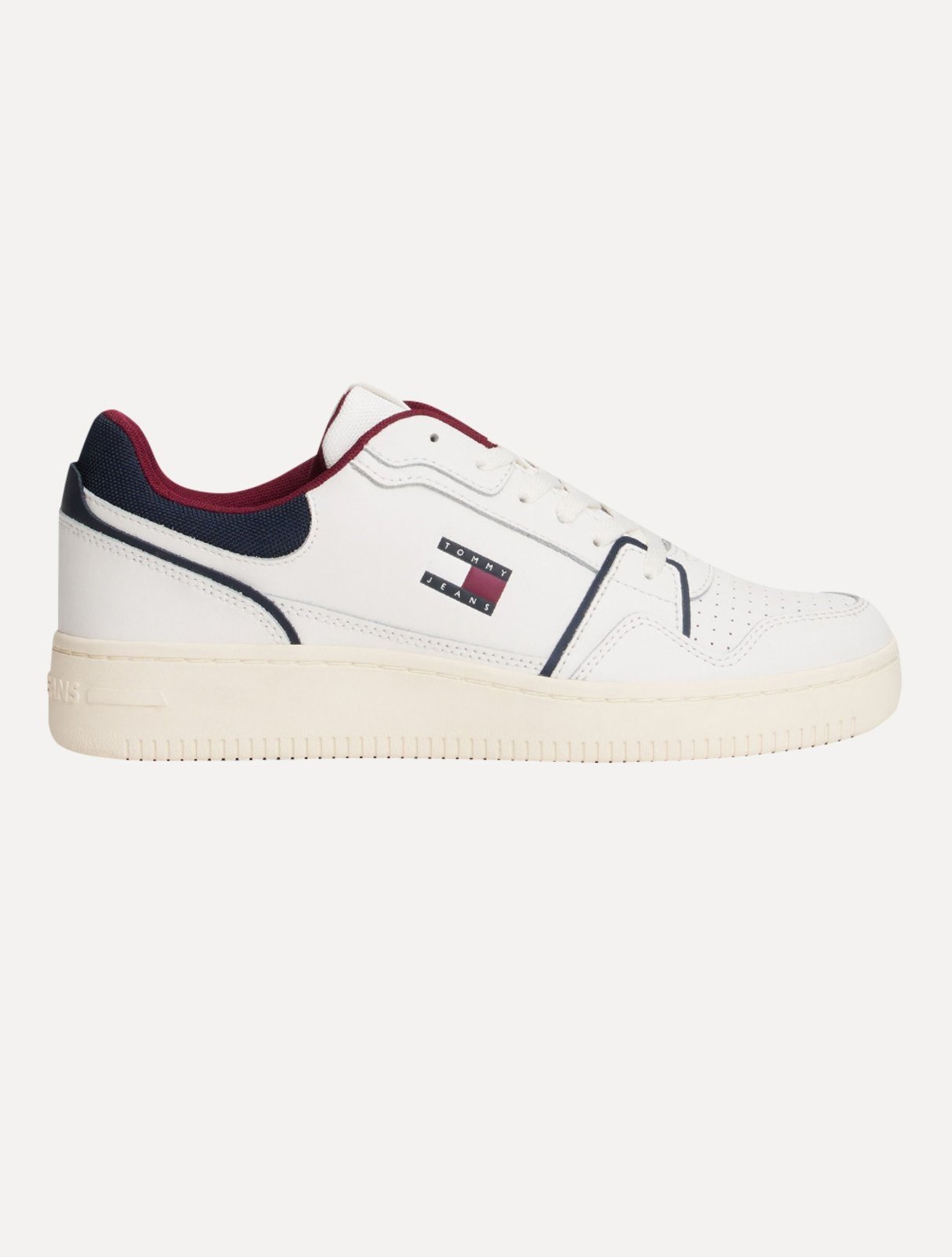 Tênis Tommy Jeans Masculino Retro Basket Branco