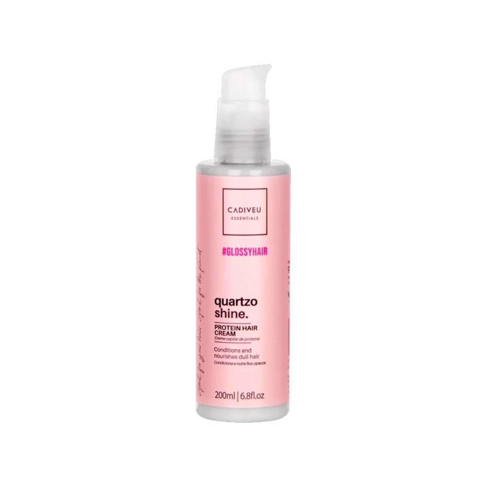 Vista 3 Kit Cadiveu Essentials Quartzo Shine - Proteína Brilho - 2 Unidades Cadiveu Professional incolor Cadiveu Professional incolor