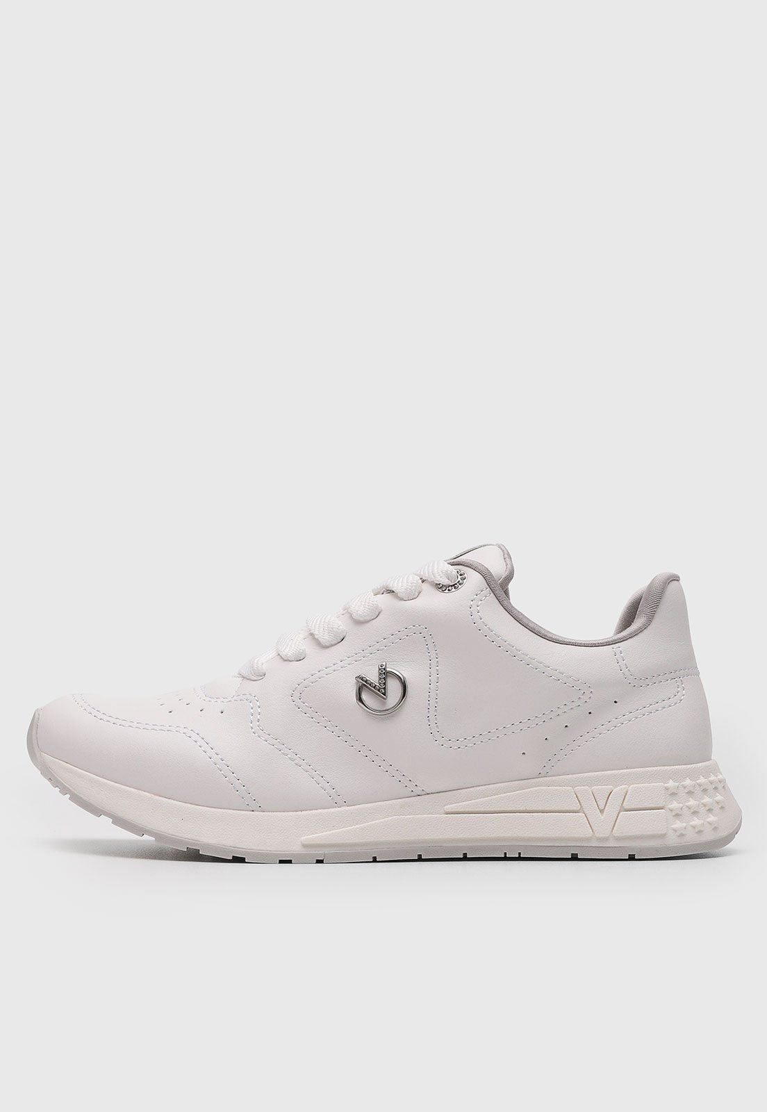 Tênis Feminino Via Marte com Cadarço Branco