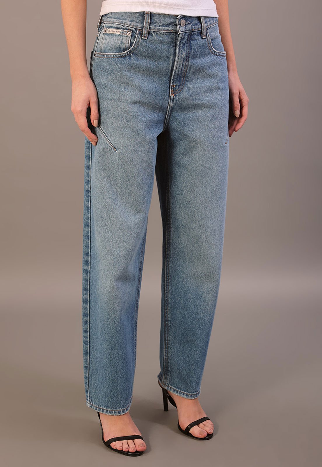 Calça Jeans Calvin Klein Jeans Barrel Azul