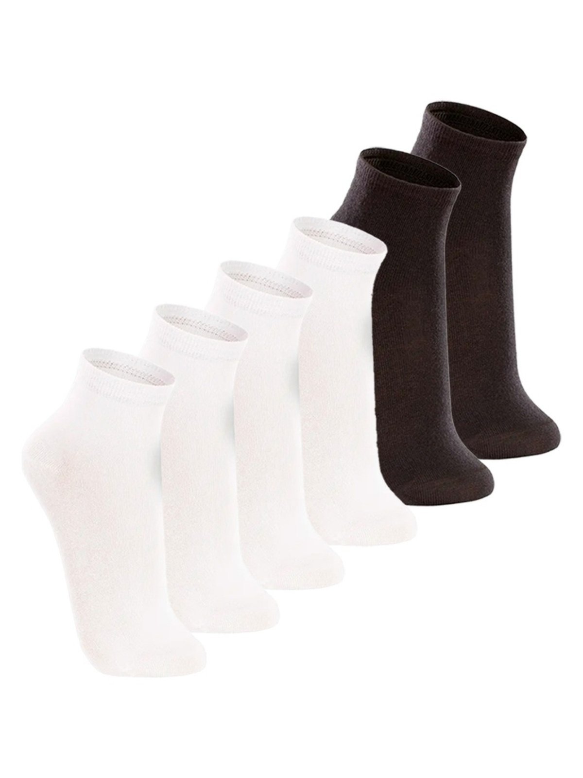 Kit com 6 Pares de Meias Cano Médio Lupo 4200-088