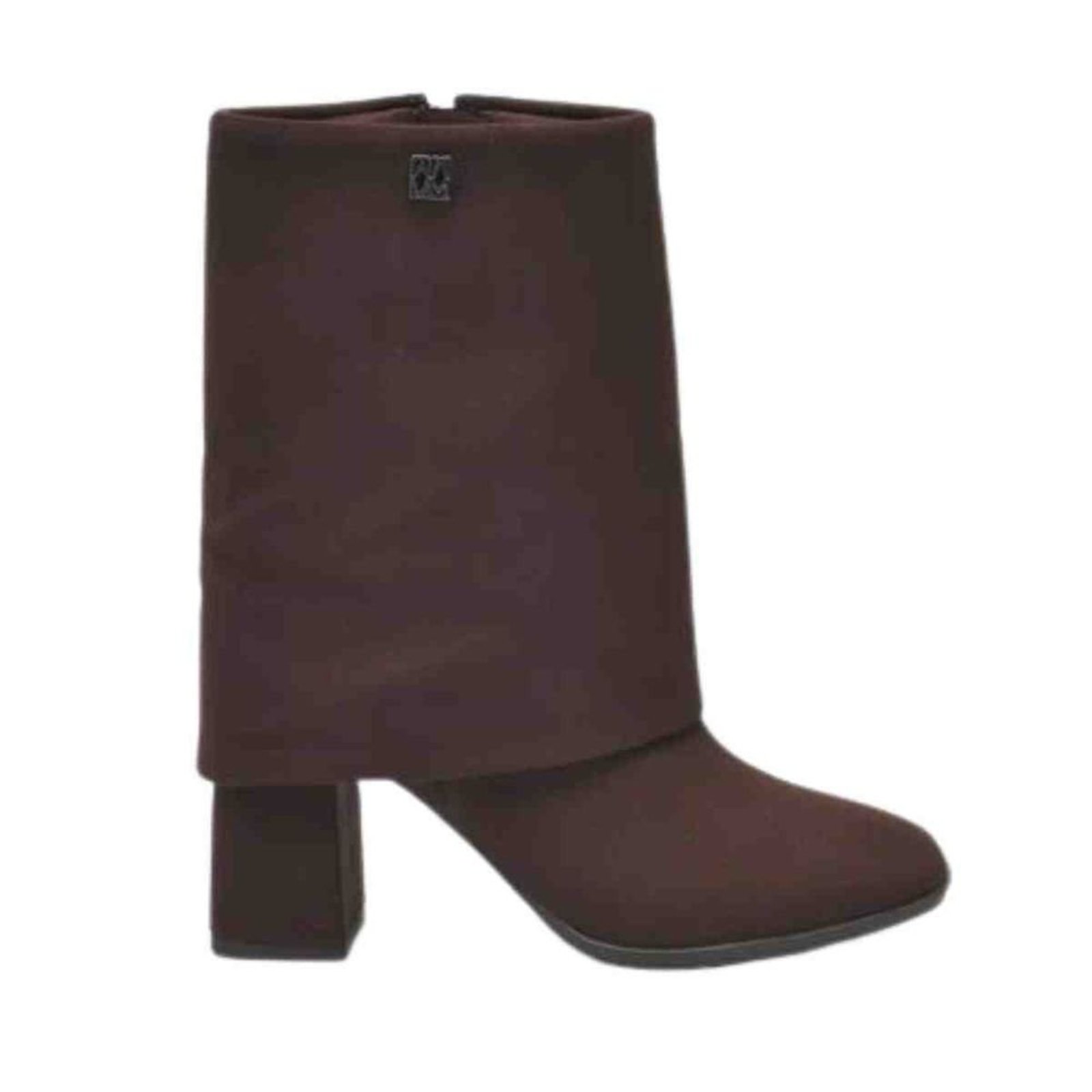 Bota Feminina Social Capa Cano Médio Via Marte Marrom