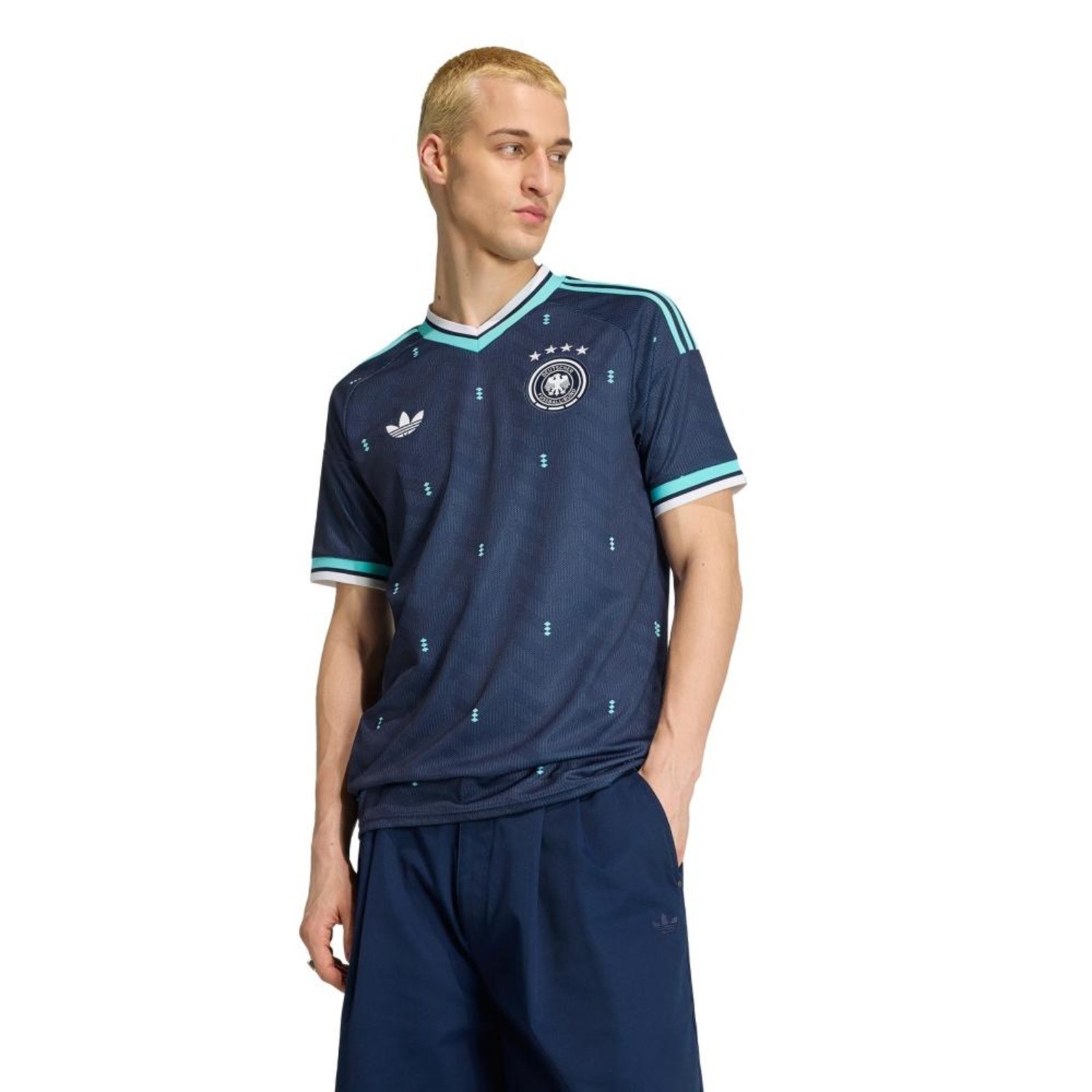 Camisa II Alemanha 26 adidas Performance Azul