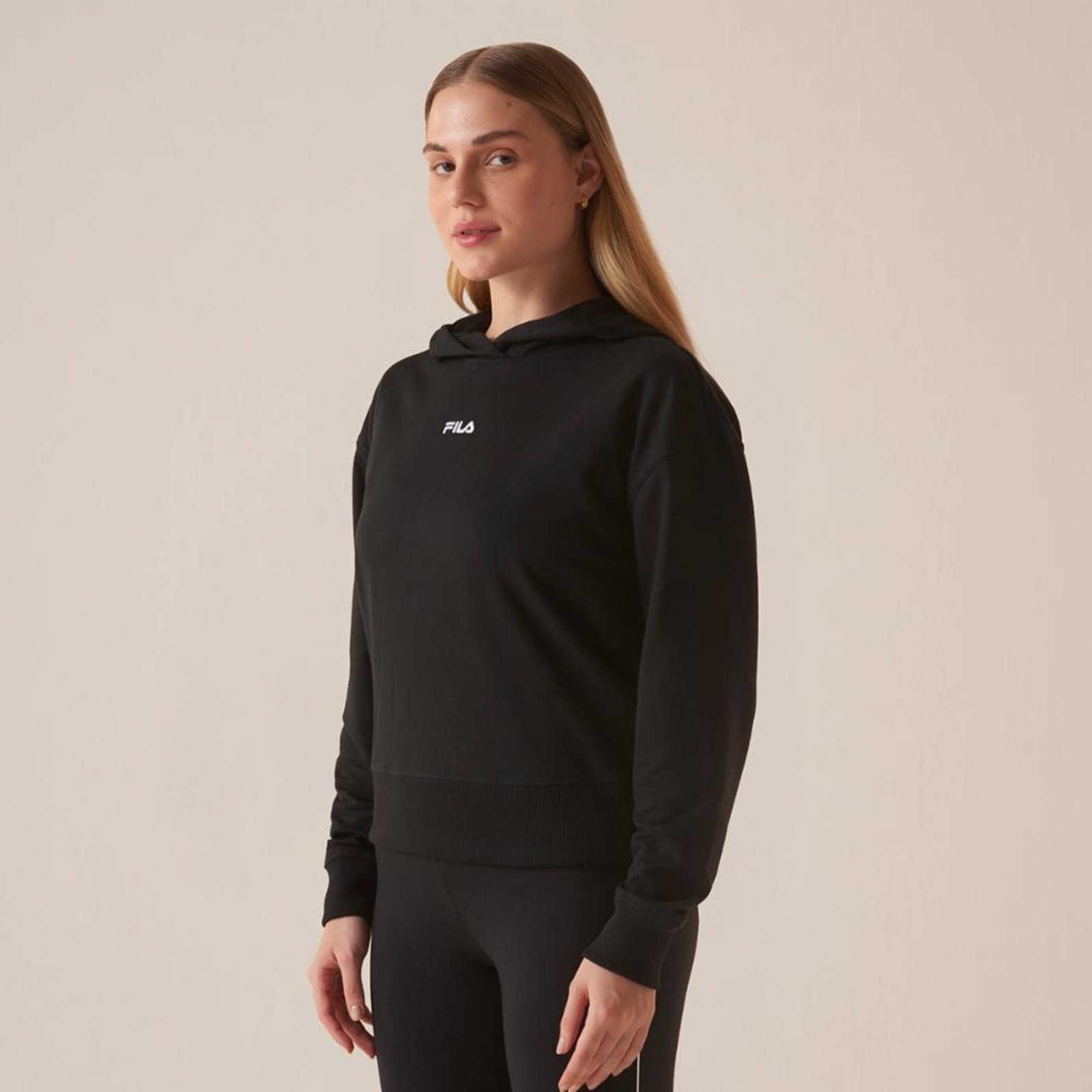 Casaco Com Capuz Fila Basic Classic Light Feminino Incolor