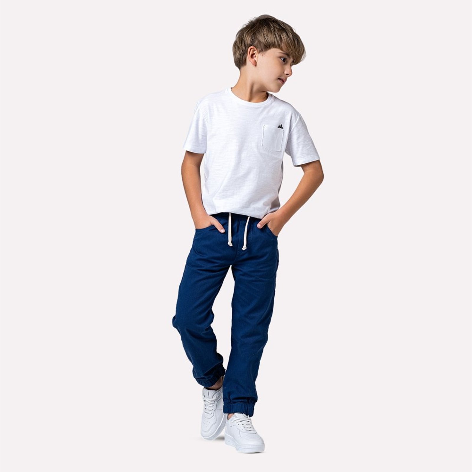 Infantil - Calça Menino em Algodão Mania