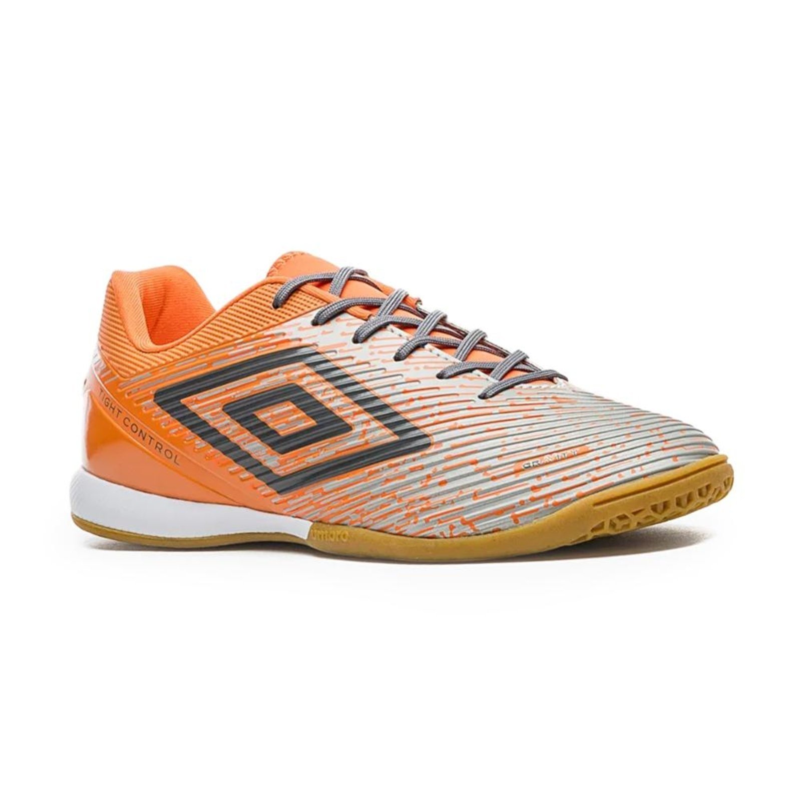 Vista 3 Chuteira Futsal Umbro Gravity cinza Umbro cinza