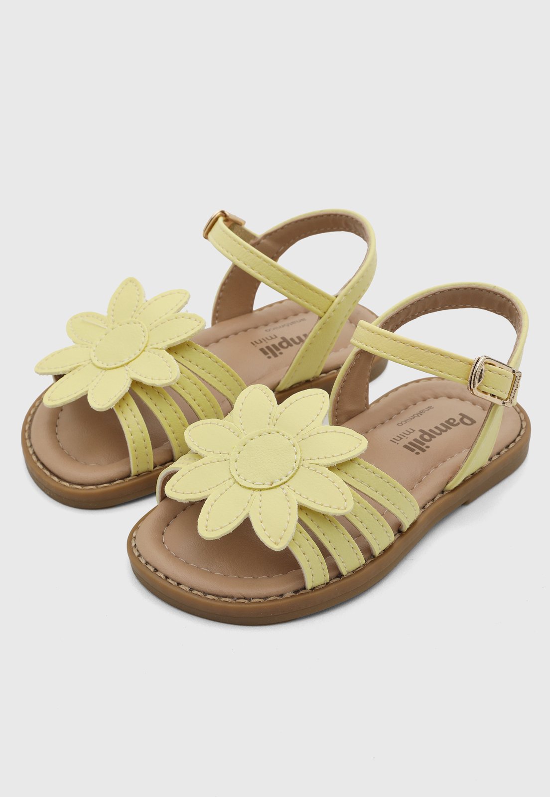 Infantil - Sandália Pampili Maite Mini Amarela