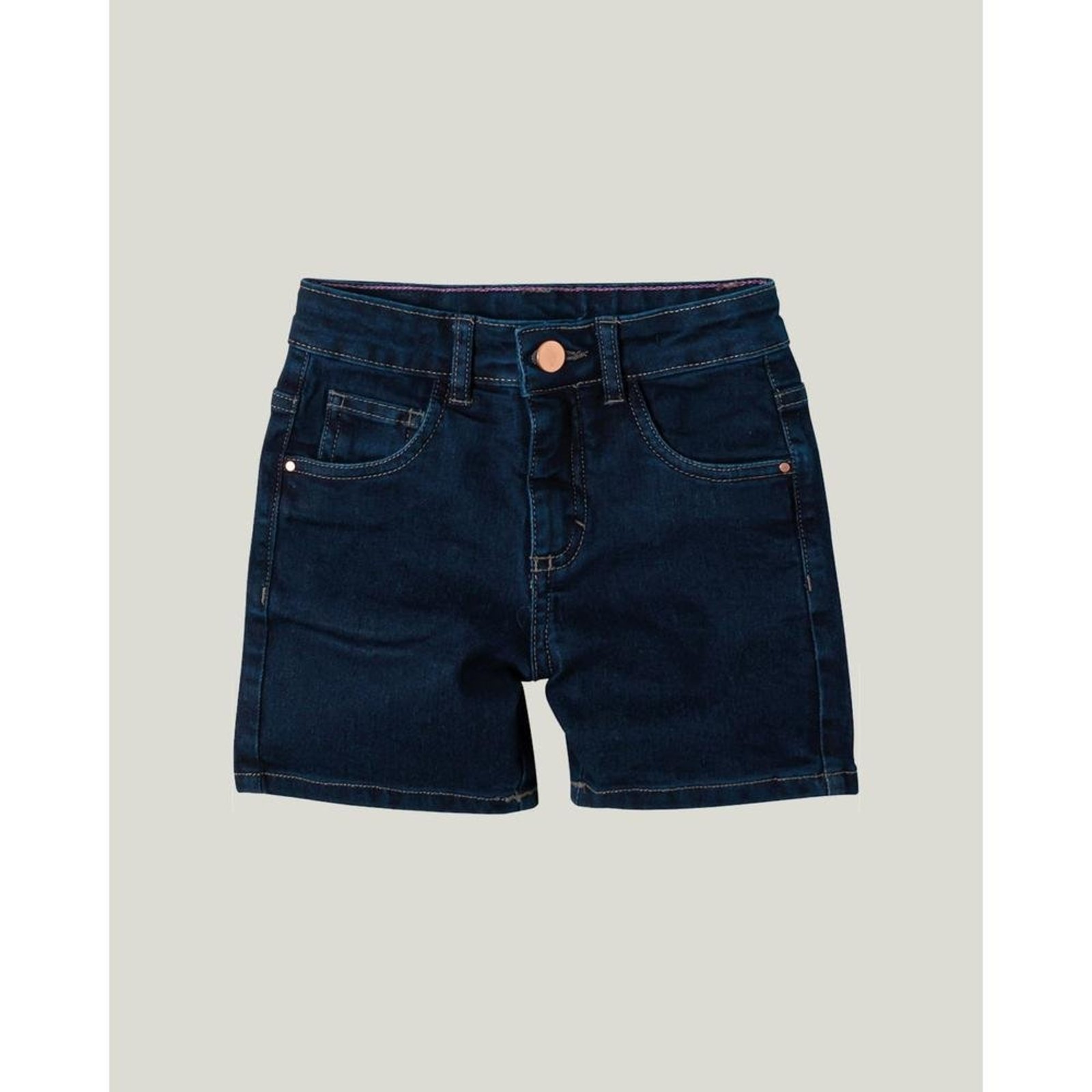 Infantil - Bermuda Comfort Jeans Menina Malwee