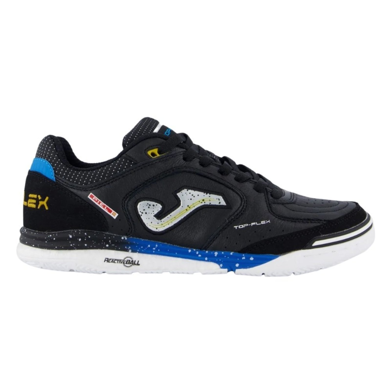 Vista 2 Chuteira Joma Futsal Top Flex Rebound Indoor preto Joma preto