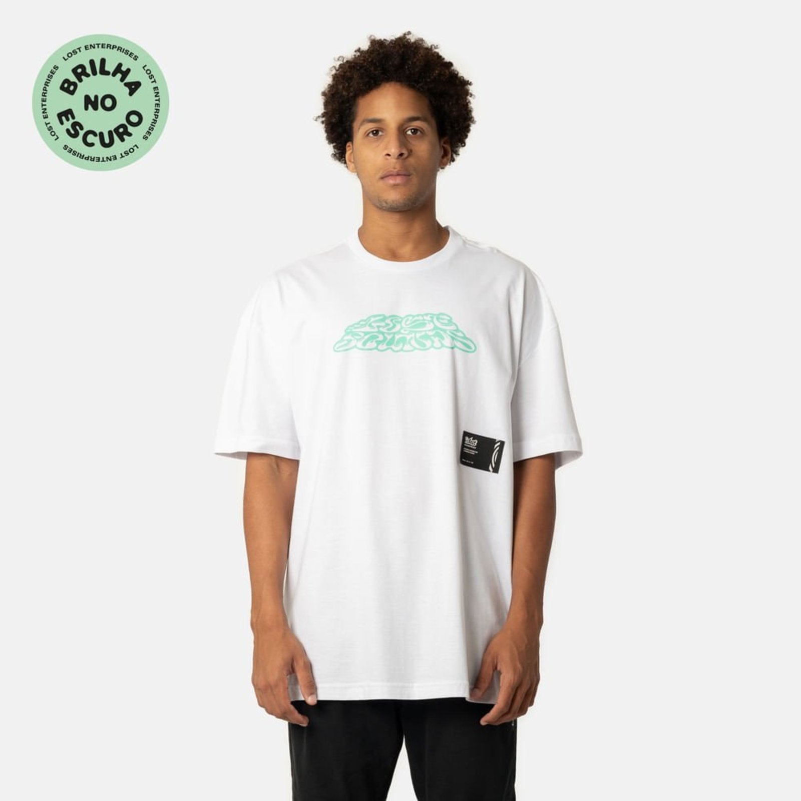 T-Shirt Lost Lost Branco