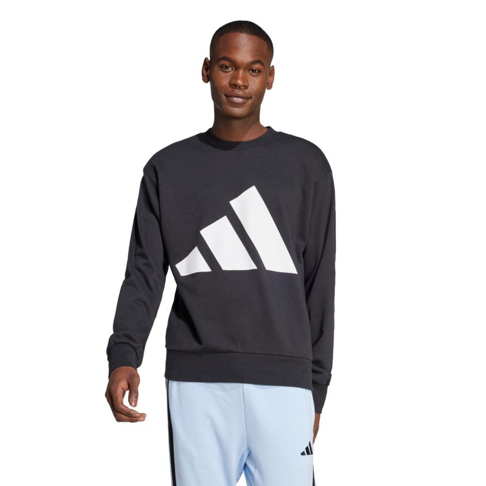 Moletinho Essentials Big Logo adidas Sportswear Preto