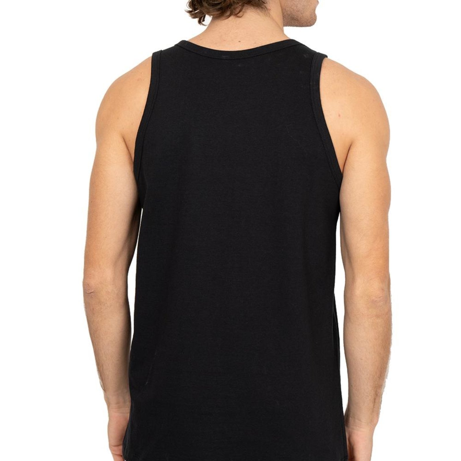 Regata Quiksilver Impaired Logo DNA SM26 Masculina Preto